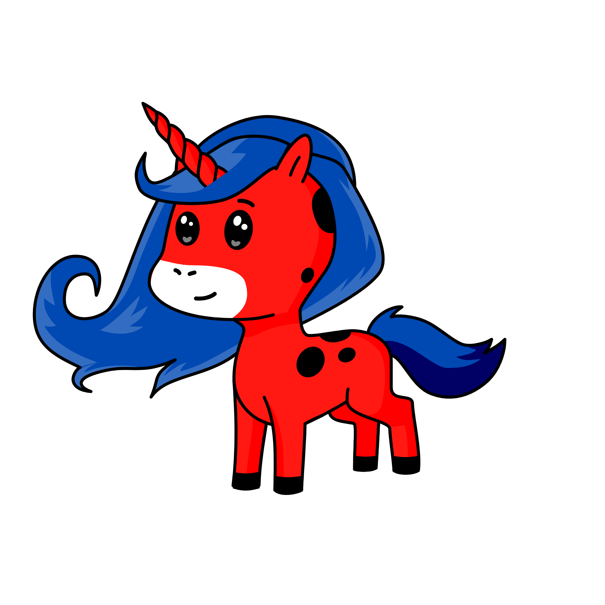 ladybug, the unicorn