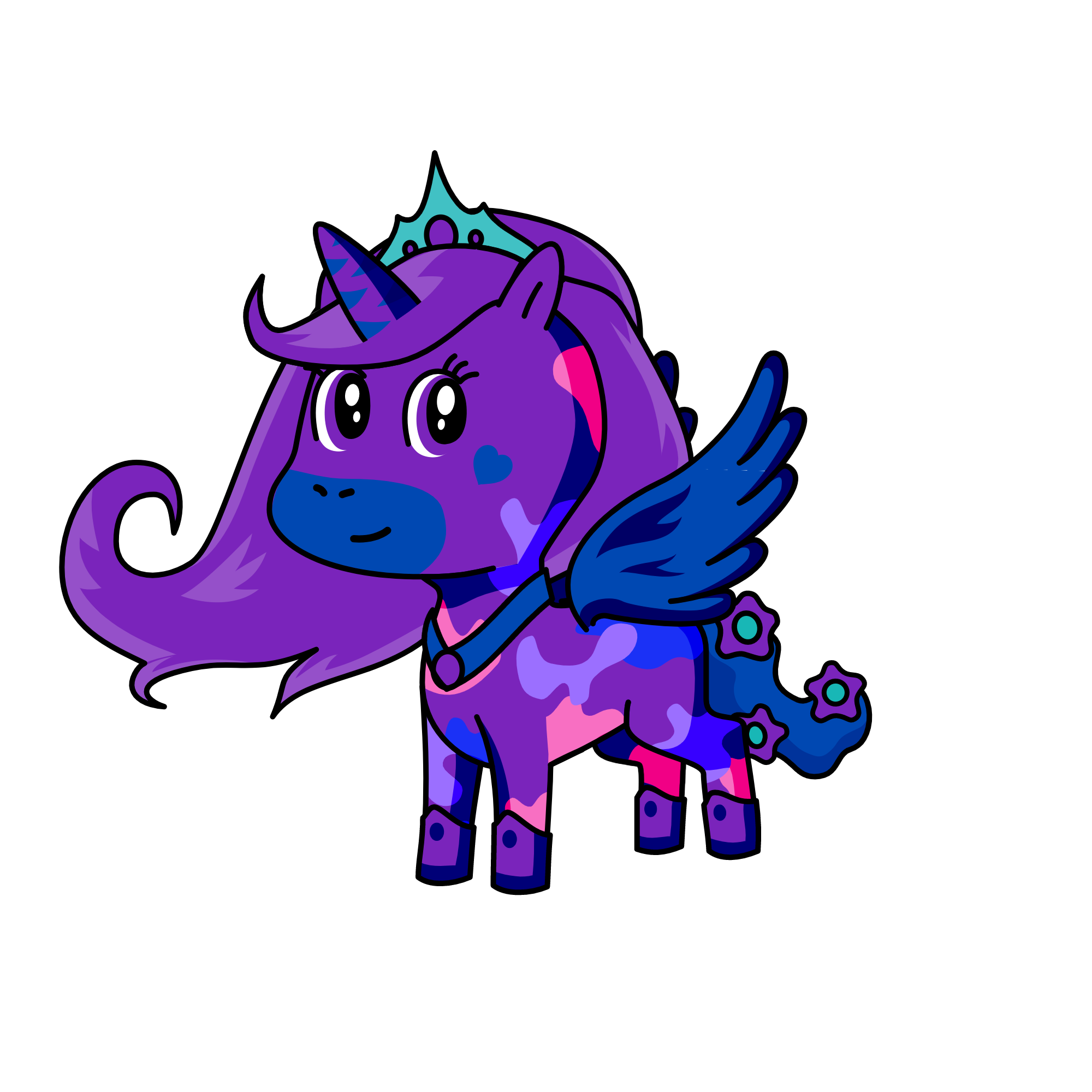 Prensesse Luna , the unicorn