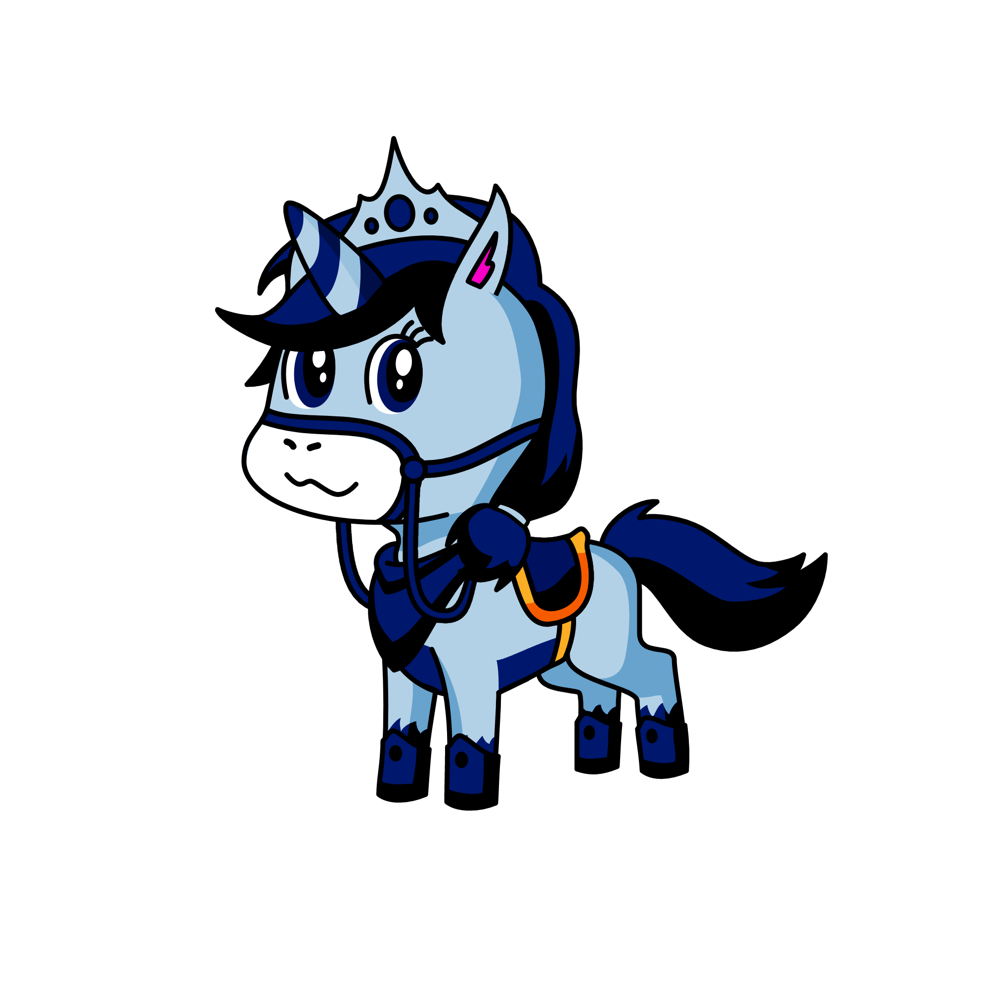 princess, the unicorn