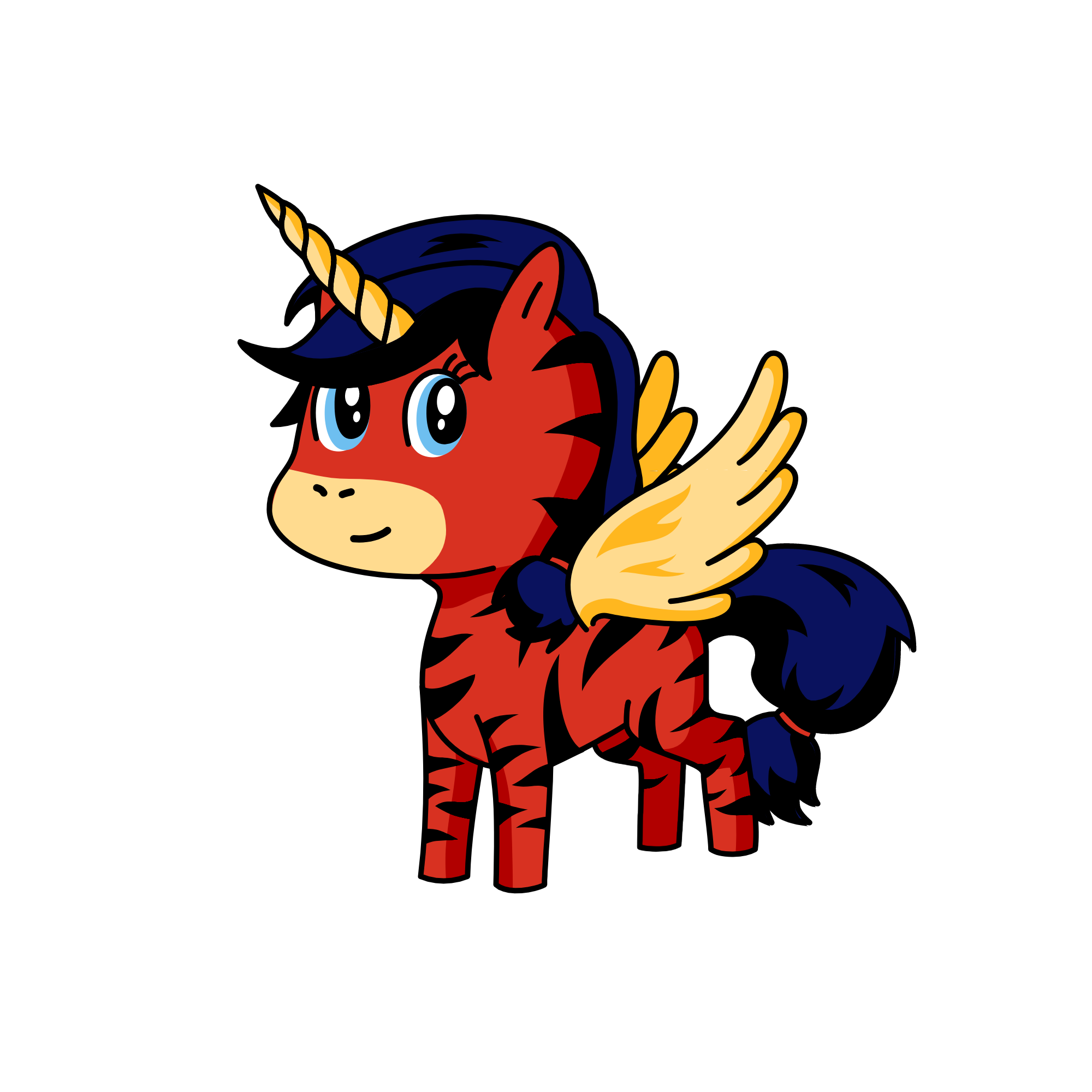 ladybug, the unicorn