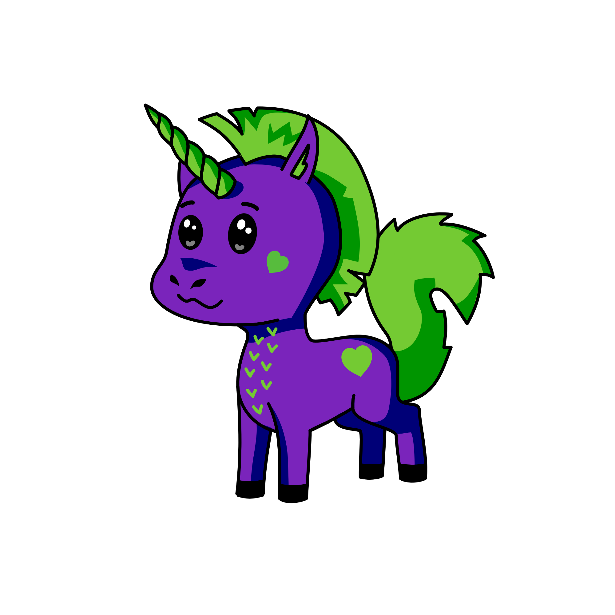 Rownus, the unicorn