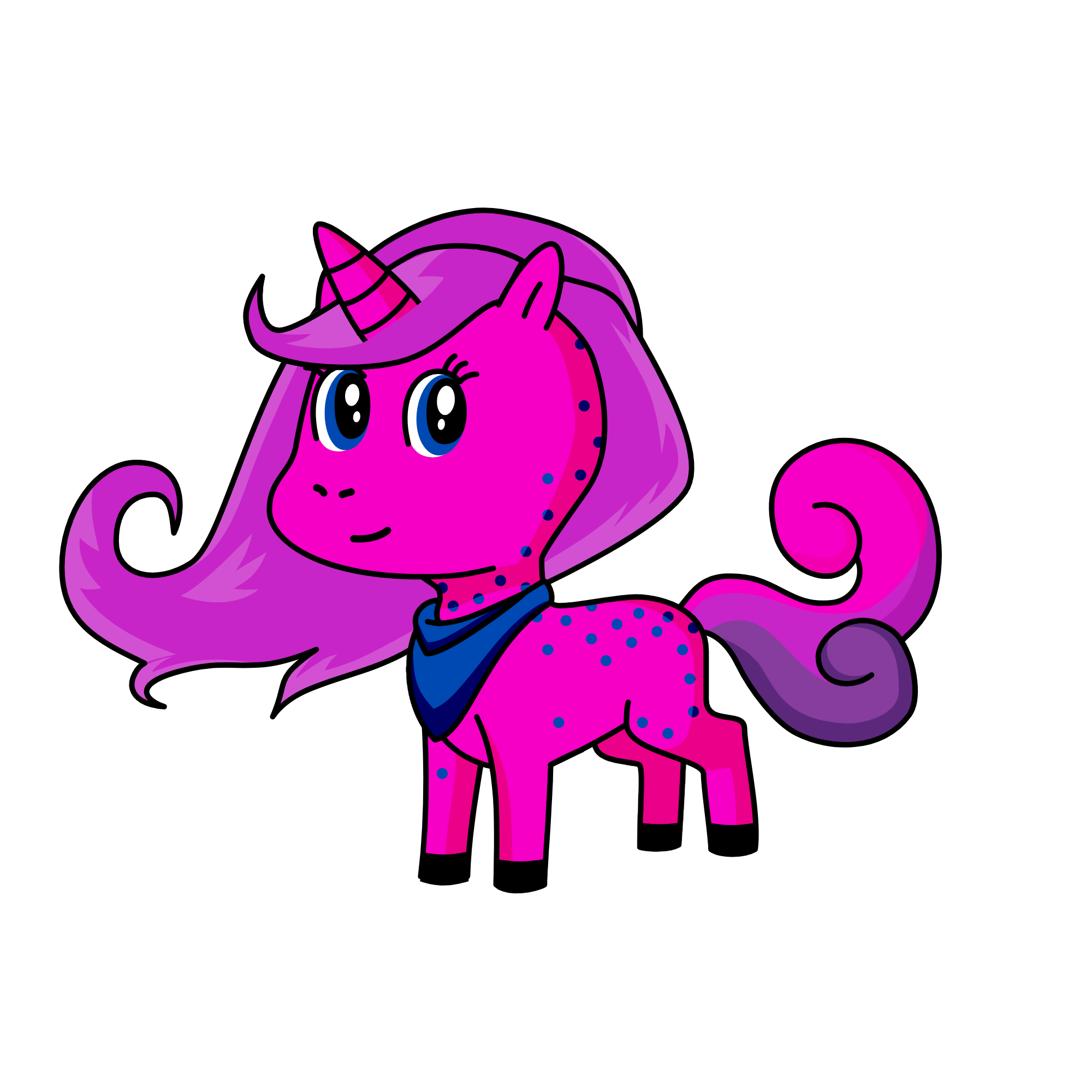 Princess Pinky, the unicorn