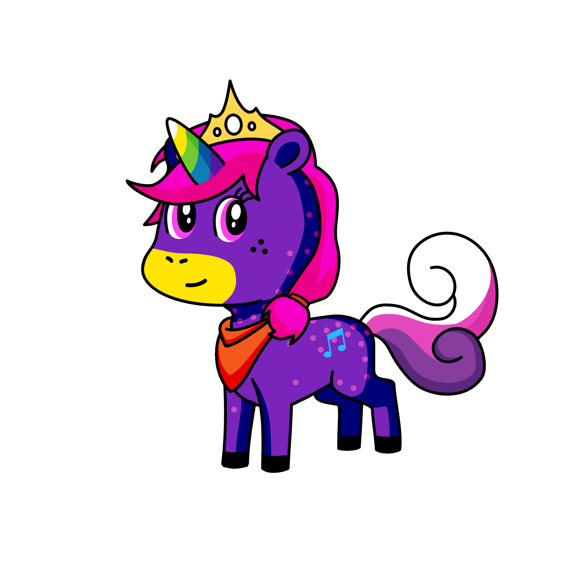 Milana, the unicorn