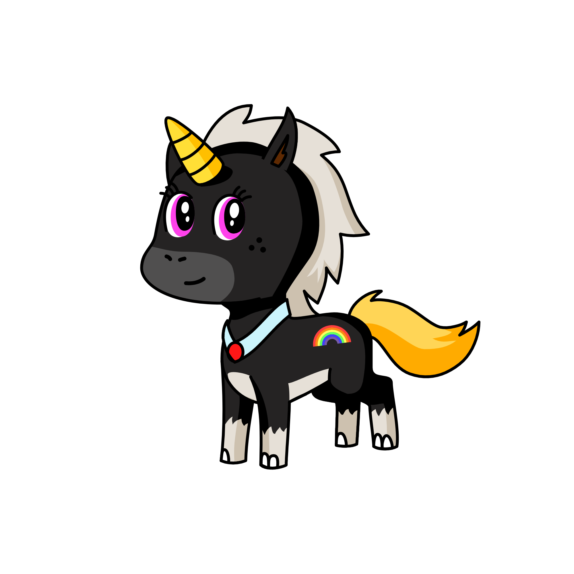 m, the unicorn