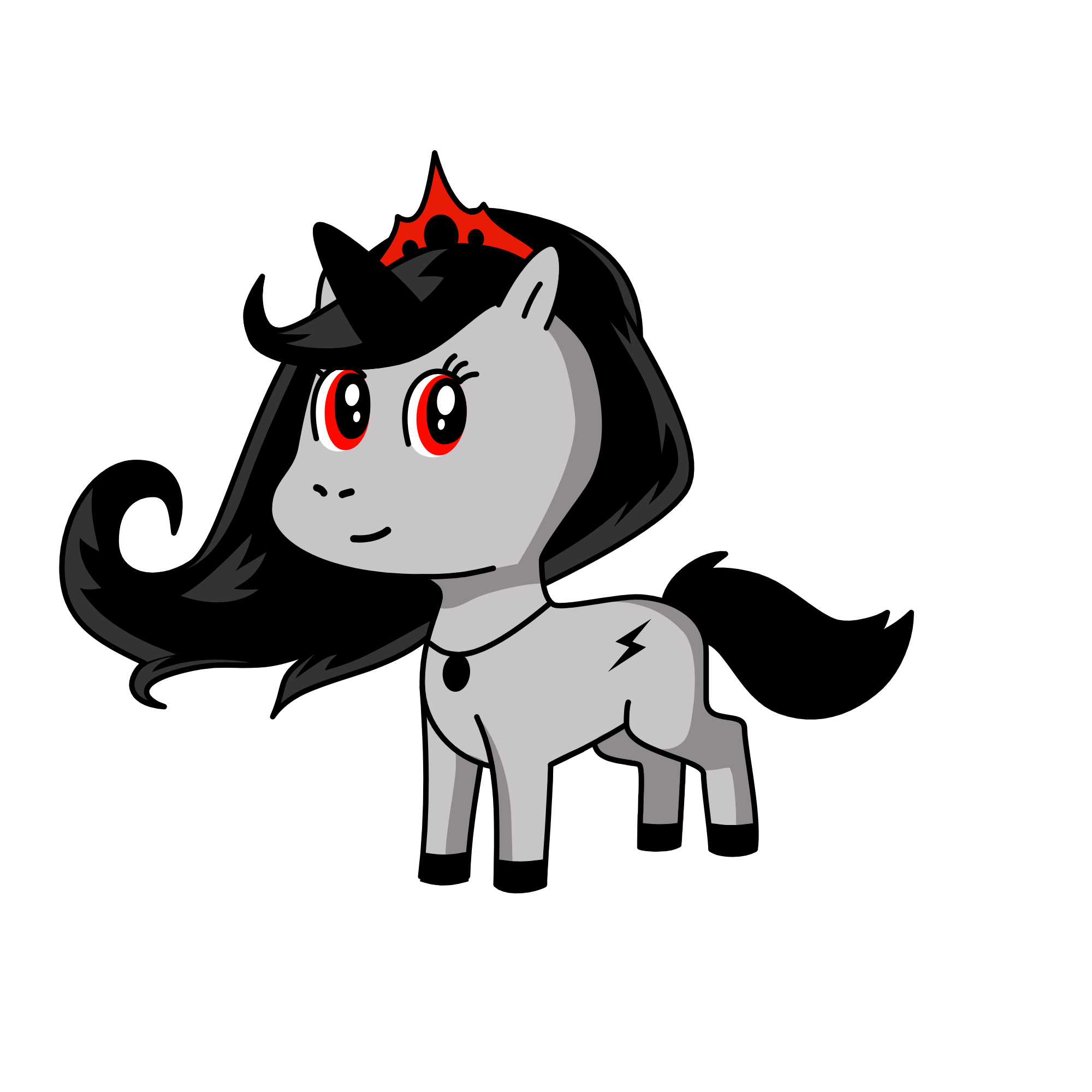 Vampire princess, the unicorn