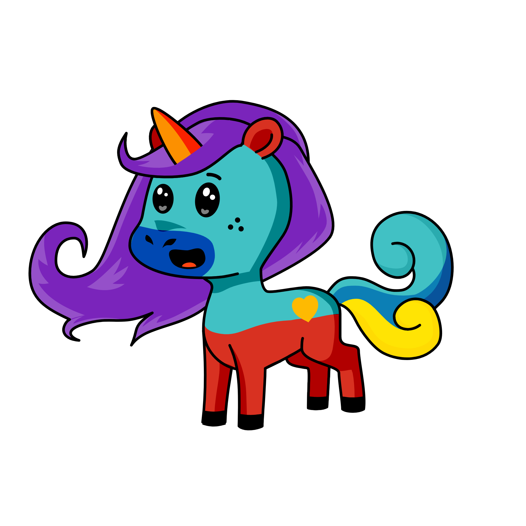 Juan de Dios, the unicorn