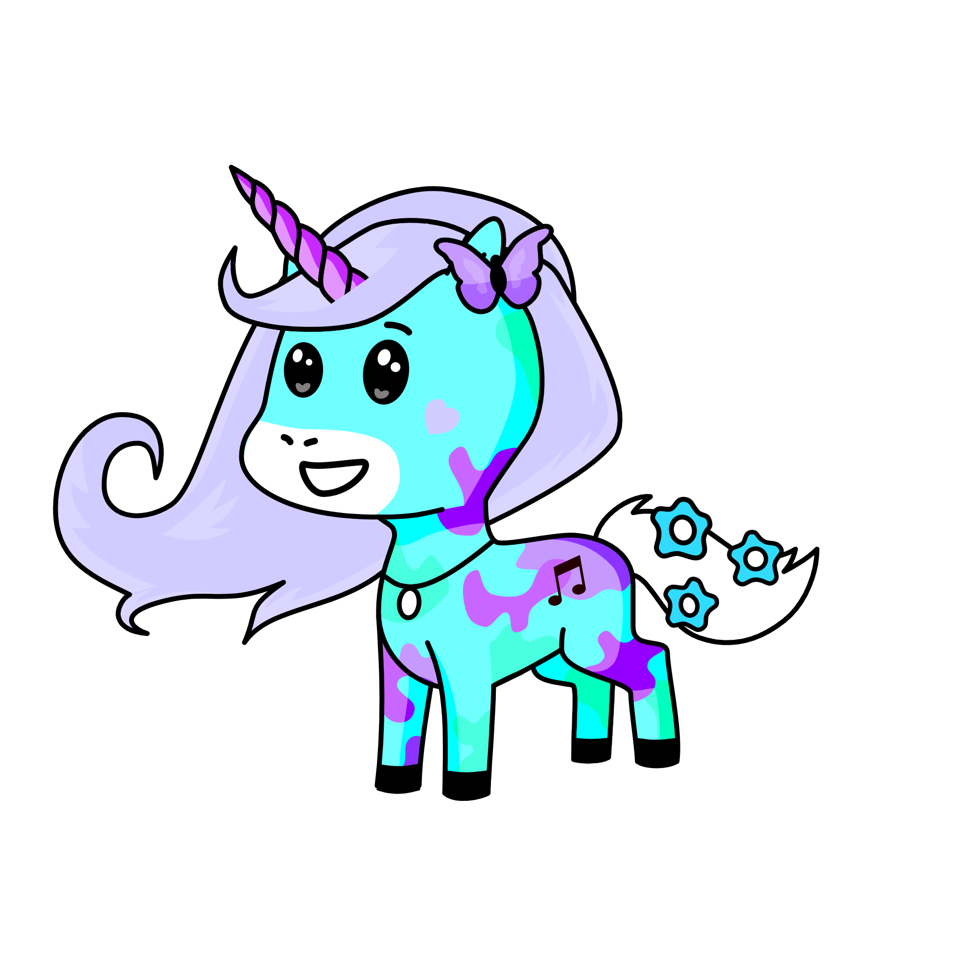 ruby lemon drop, the unicorn