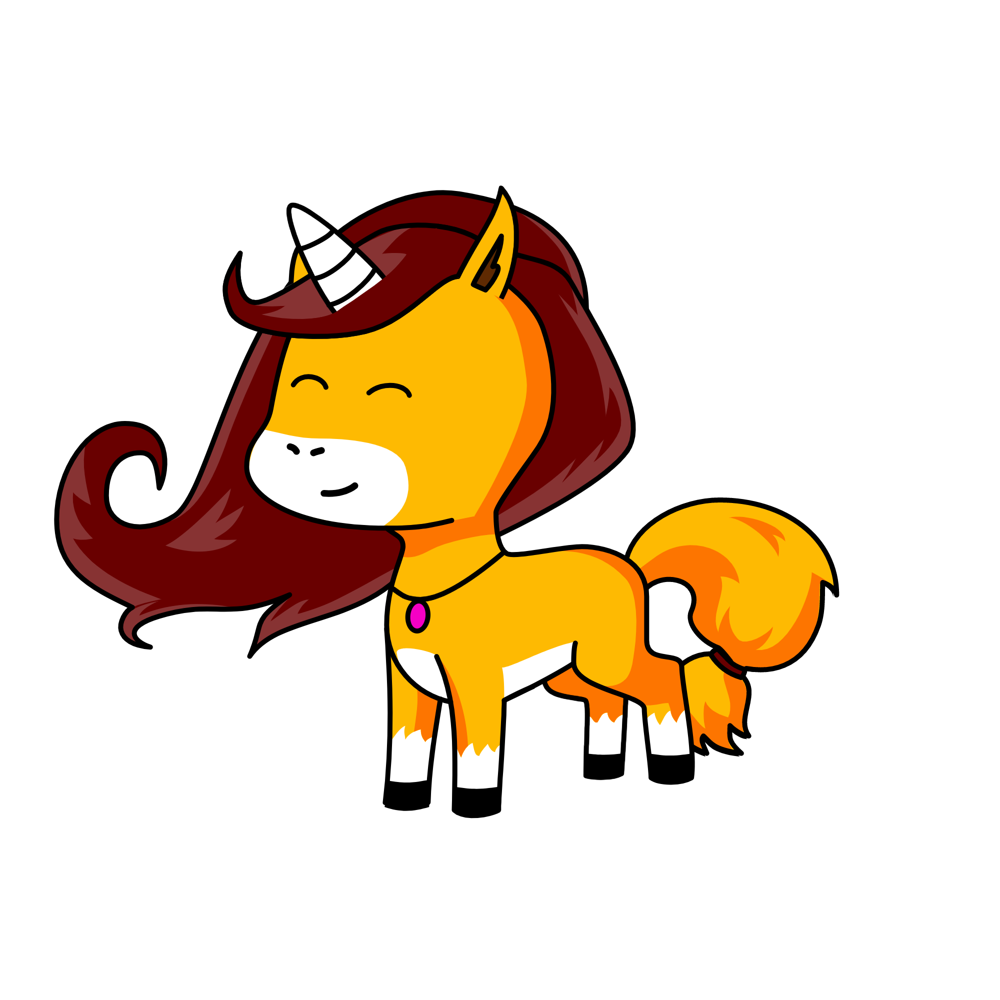 Dina, the unicorn