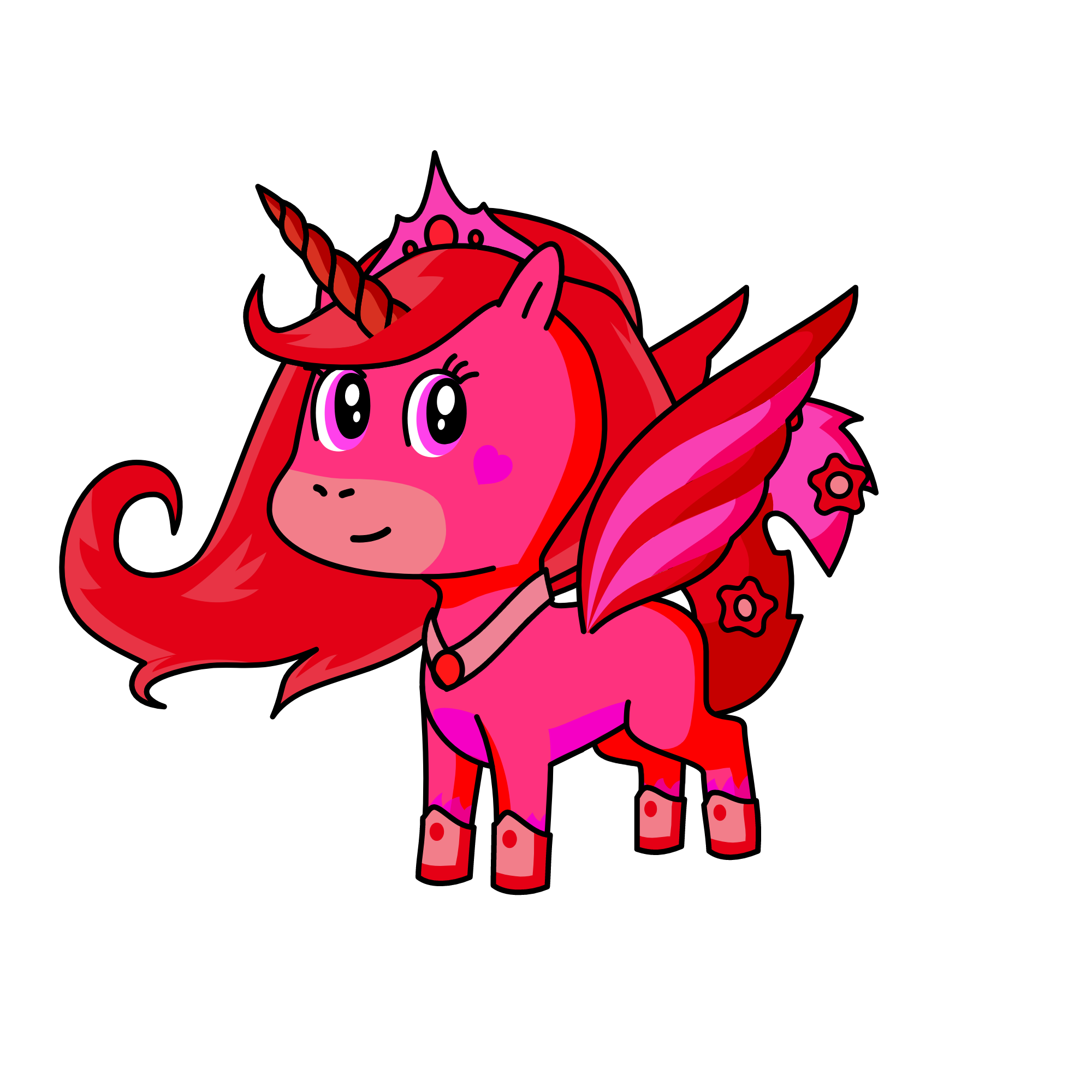 Queen Sunny, the unicorn