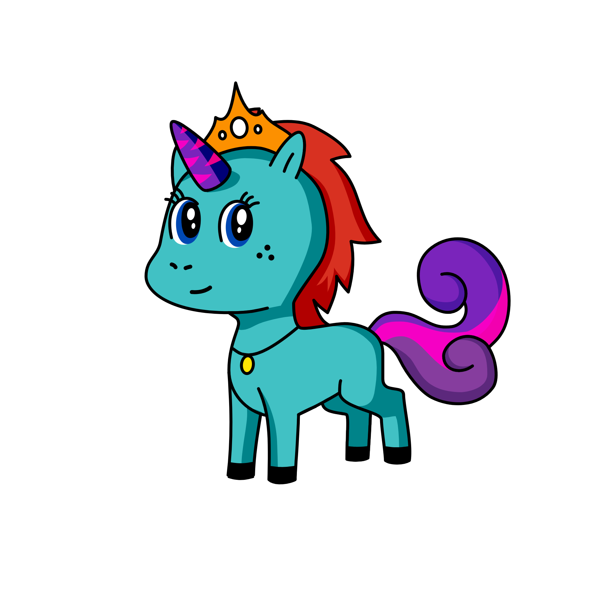 Sunny, the unicorn