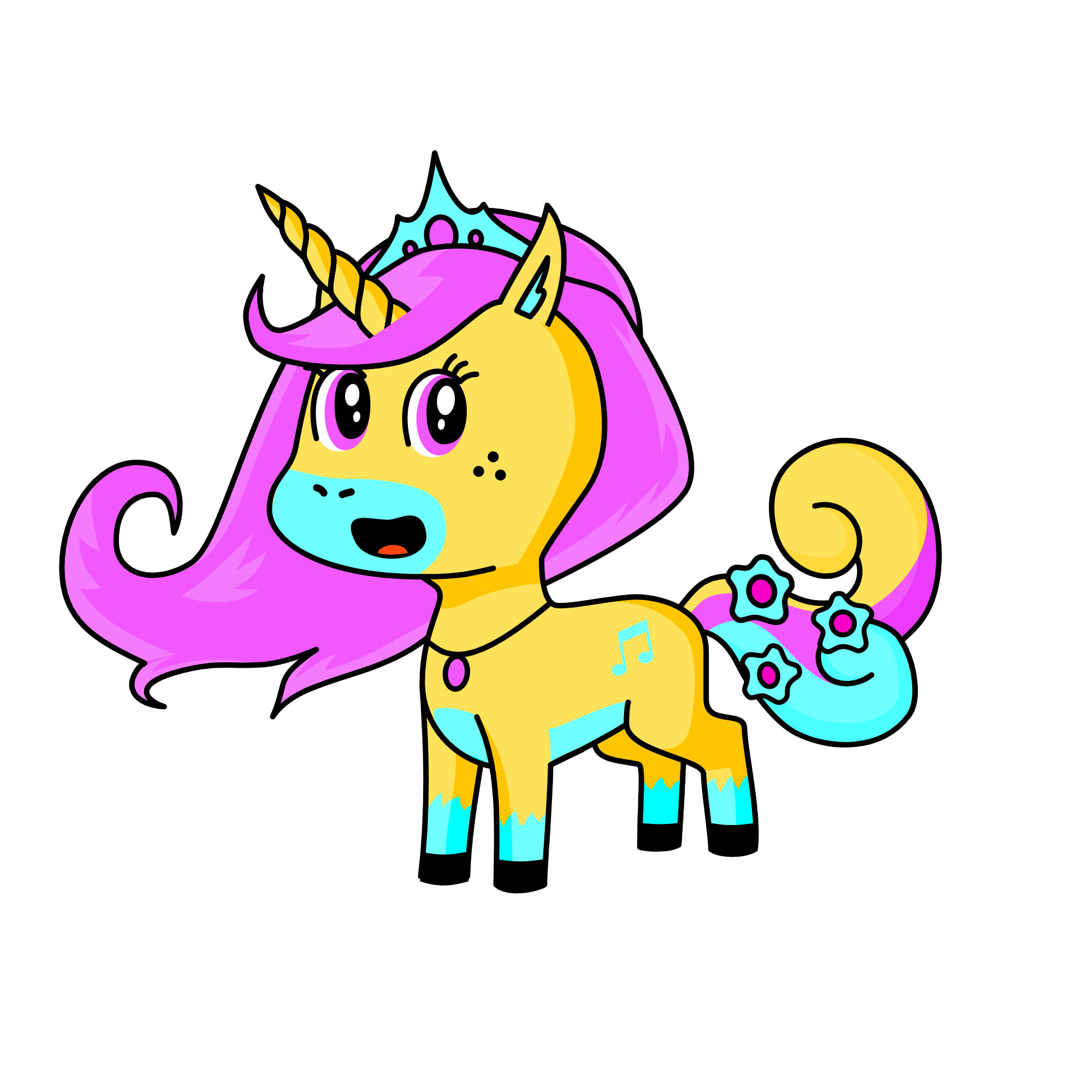 pansexual beauty, the unicorn