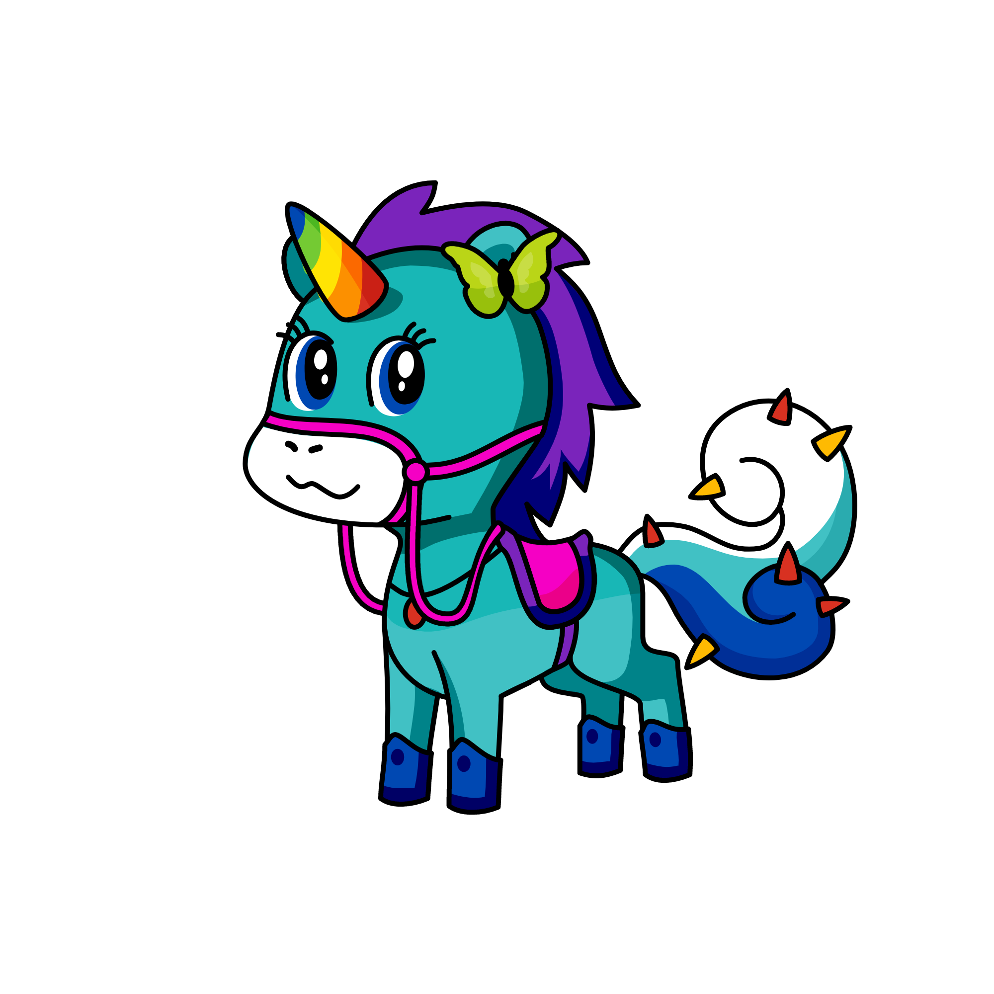 Mahddie, the unicorn