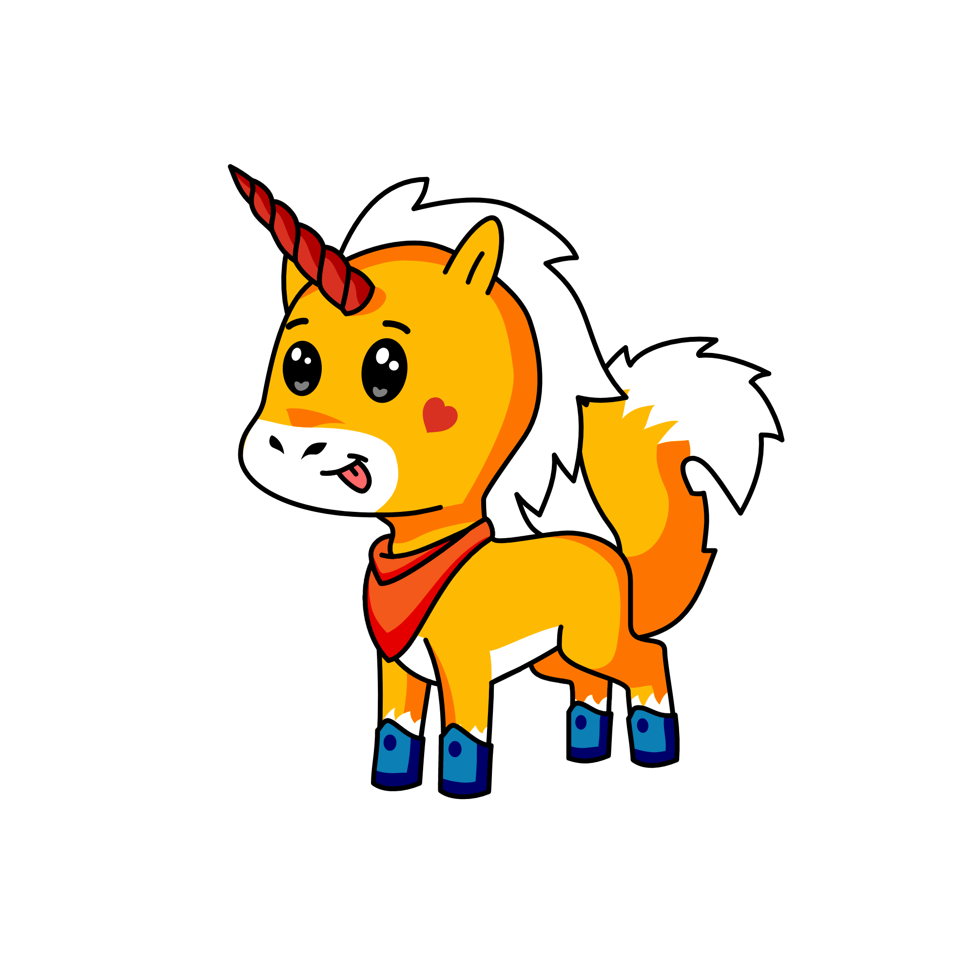 foxycorn, the unicorn
