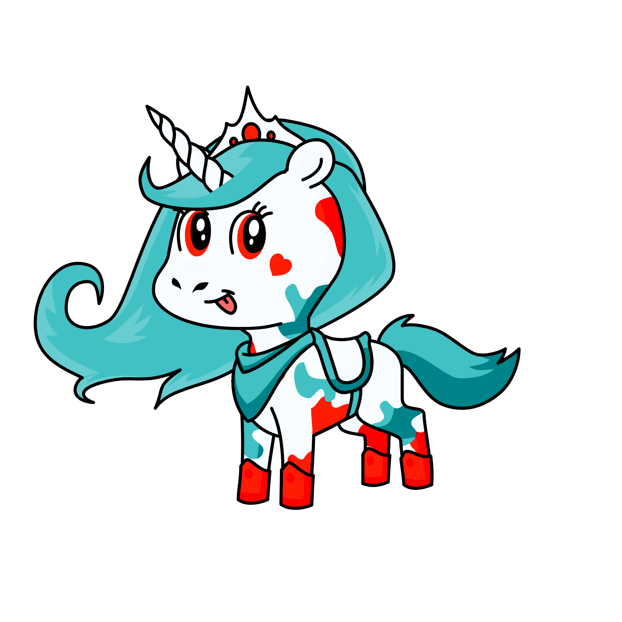 American, the unicorn