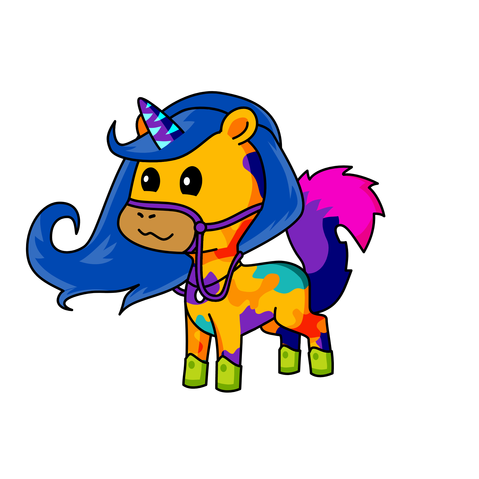 Foxy, the unicorn