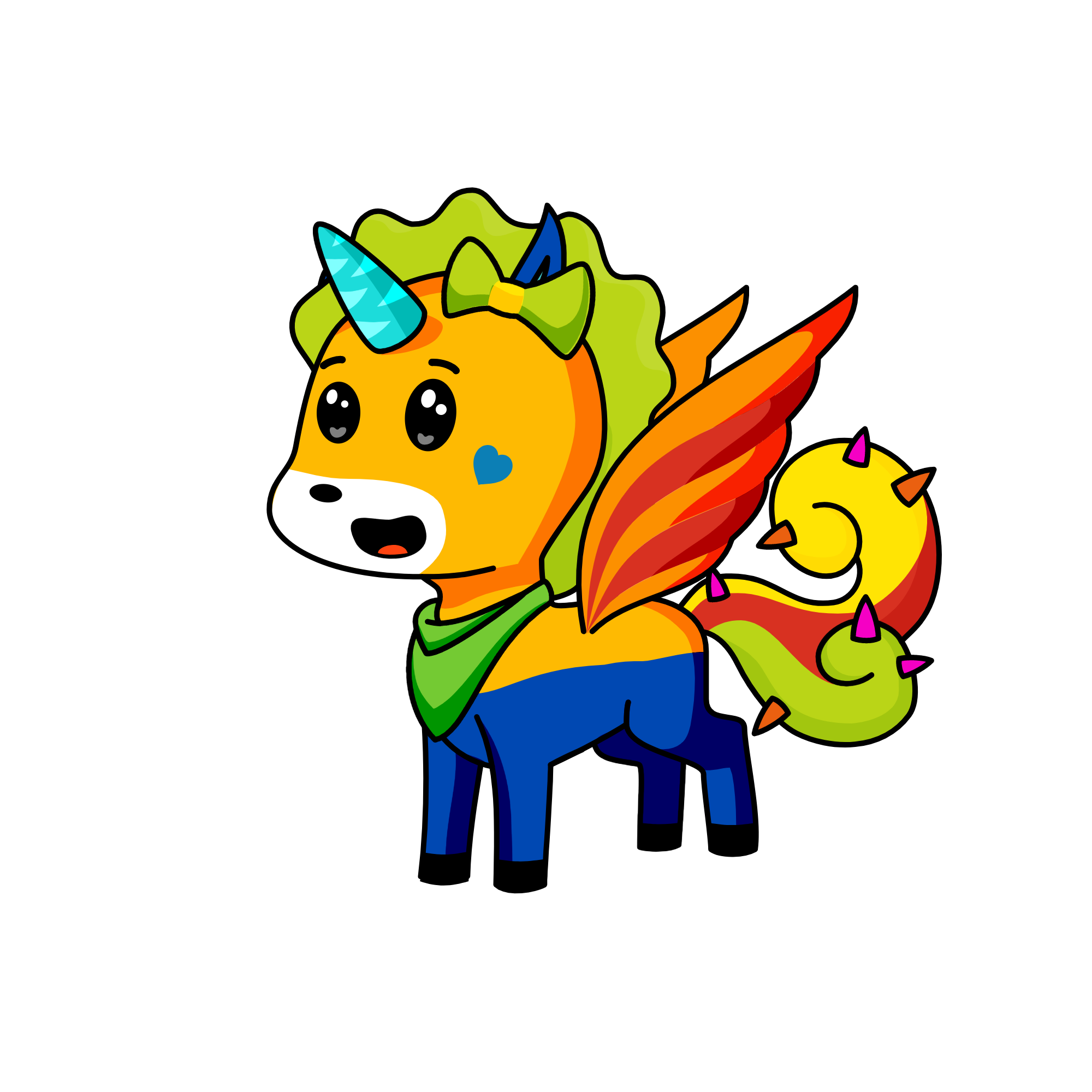 JAKE, the unicorn
