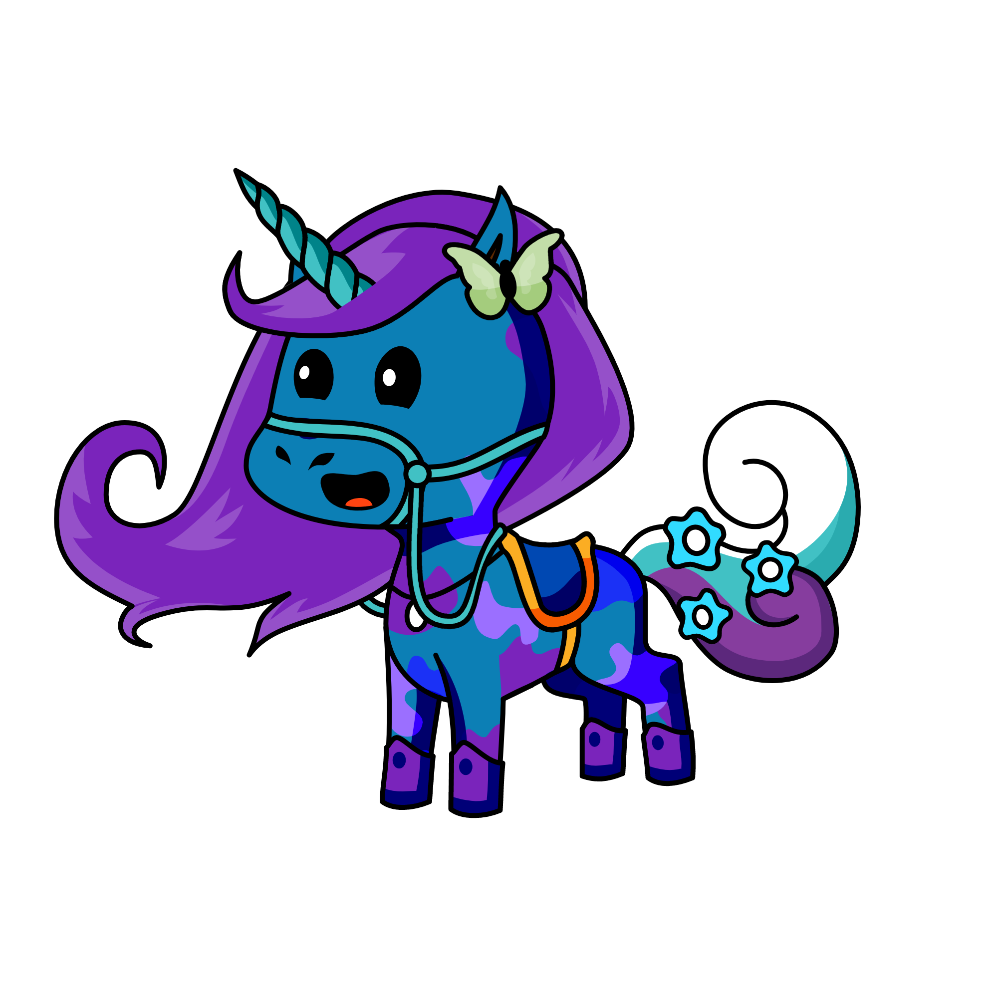 Water Lilly, the unicorn