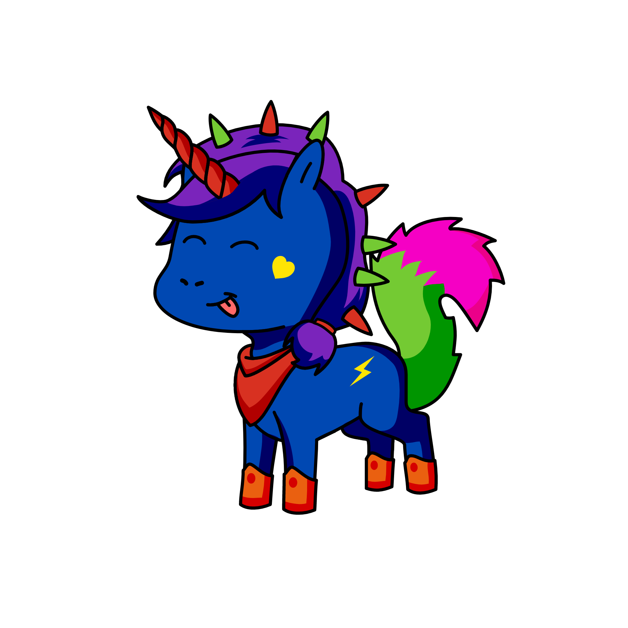 Brave Leaf, the unicorn