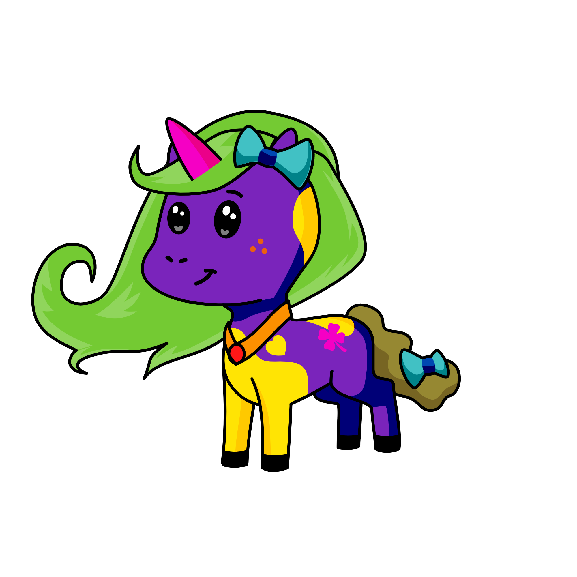 Nightshade, the unicorn