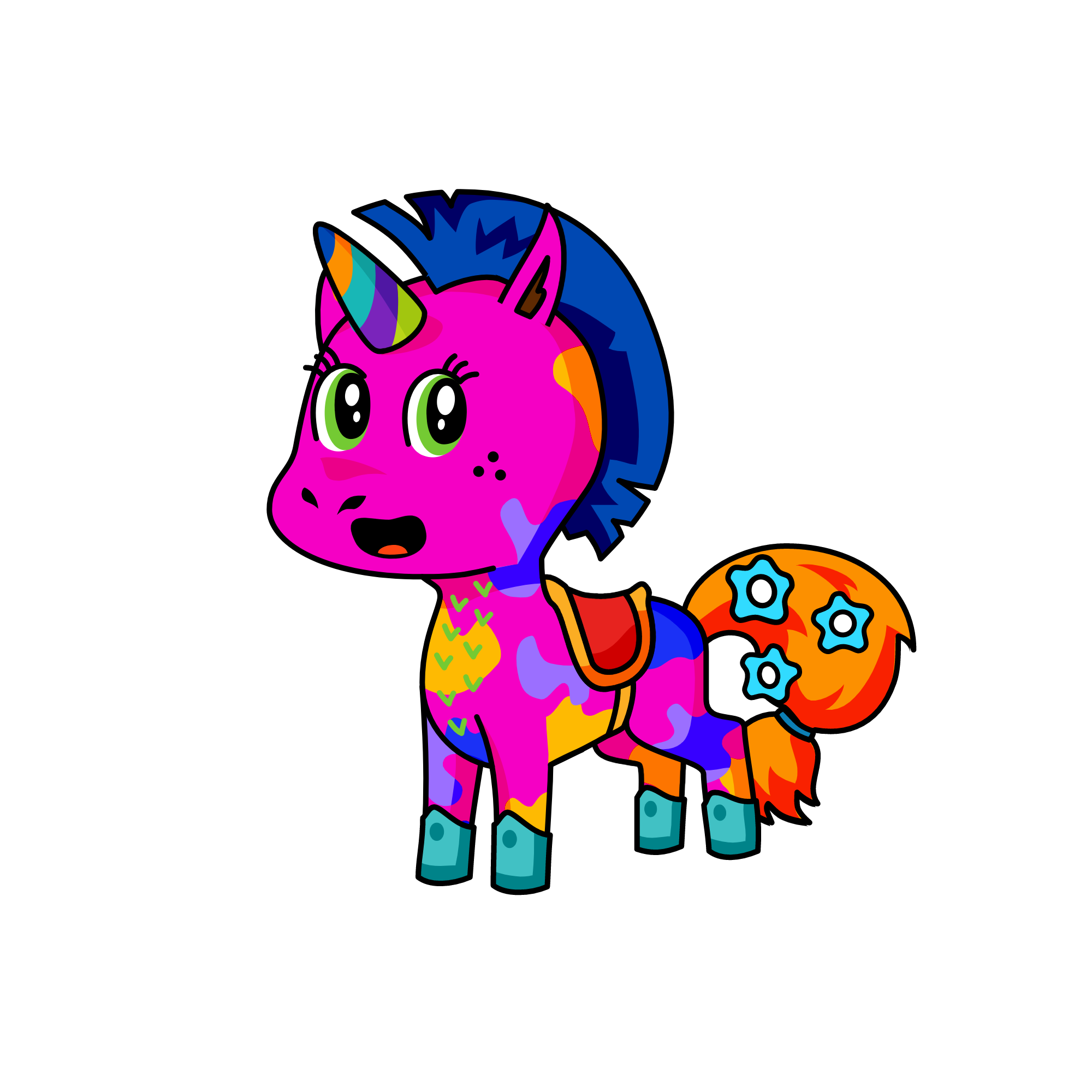Sand Breeze, the unicorn