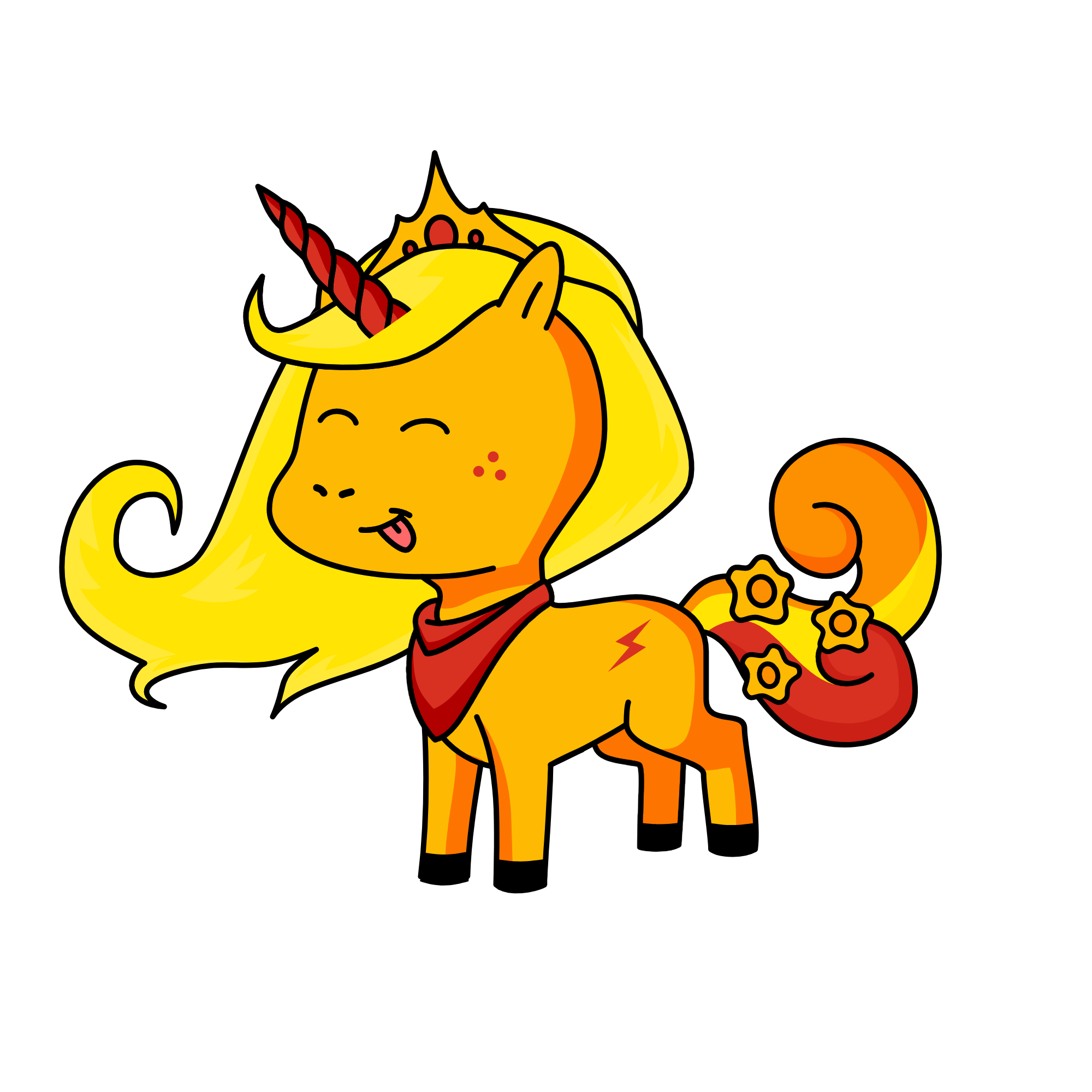 Sun Sand, the unicorn