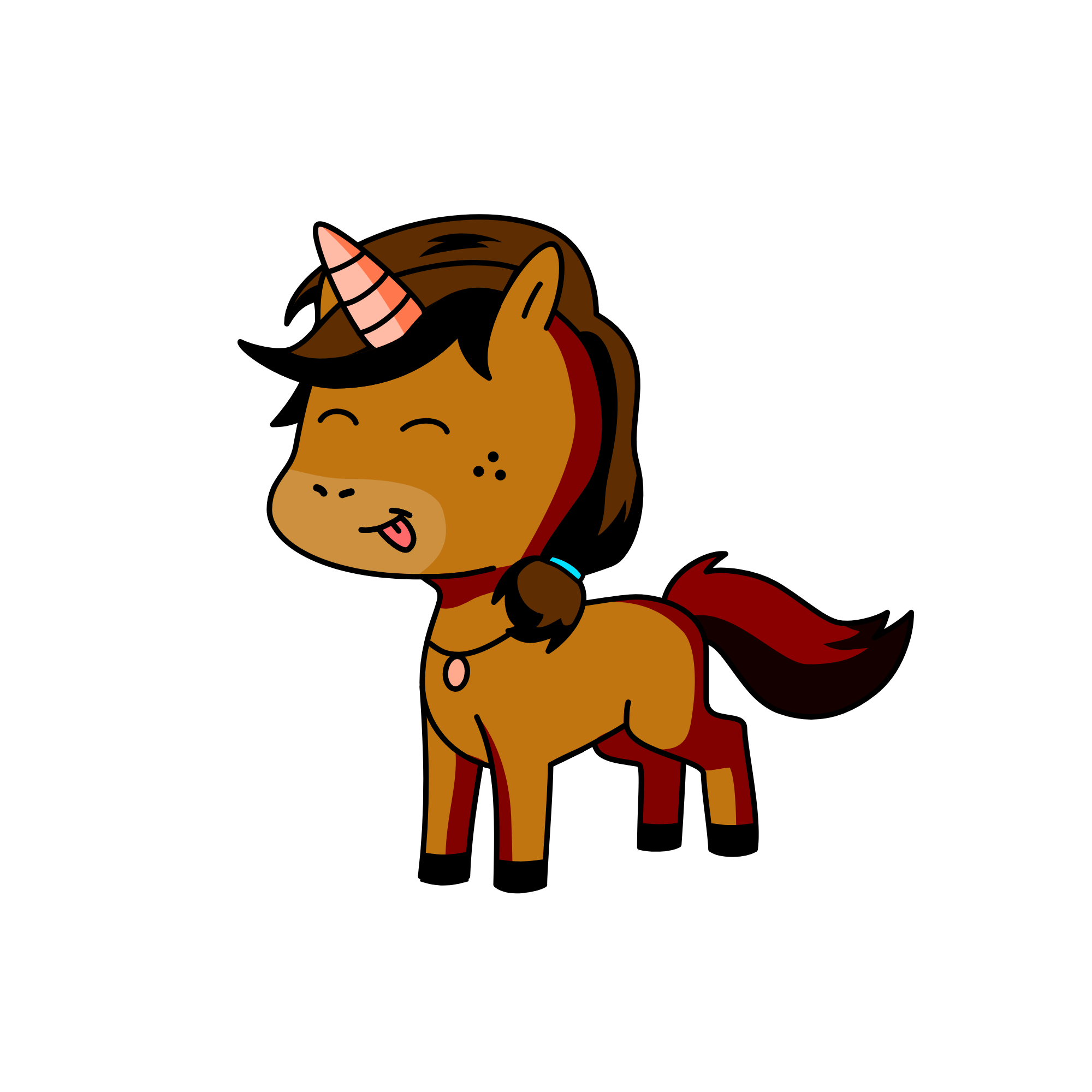 Dash, the unicorn
