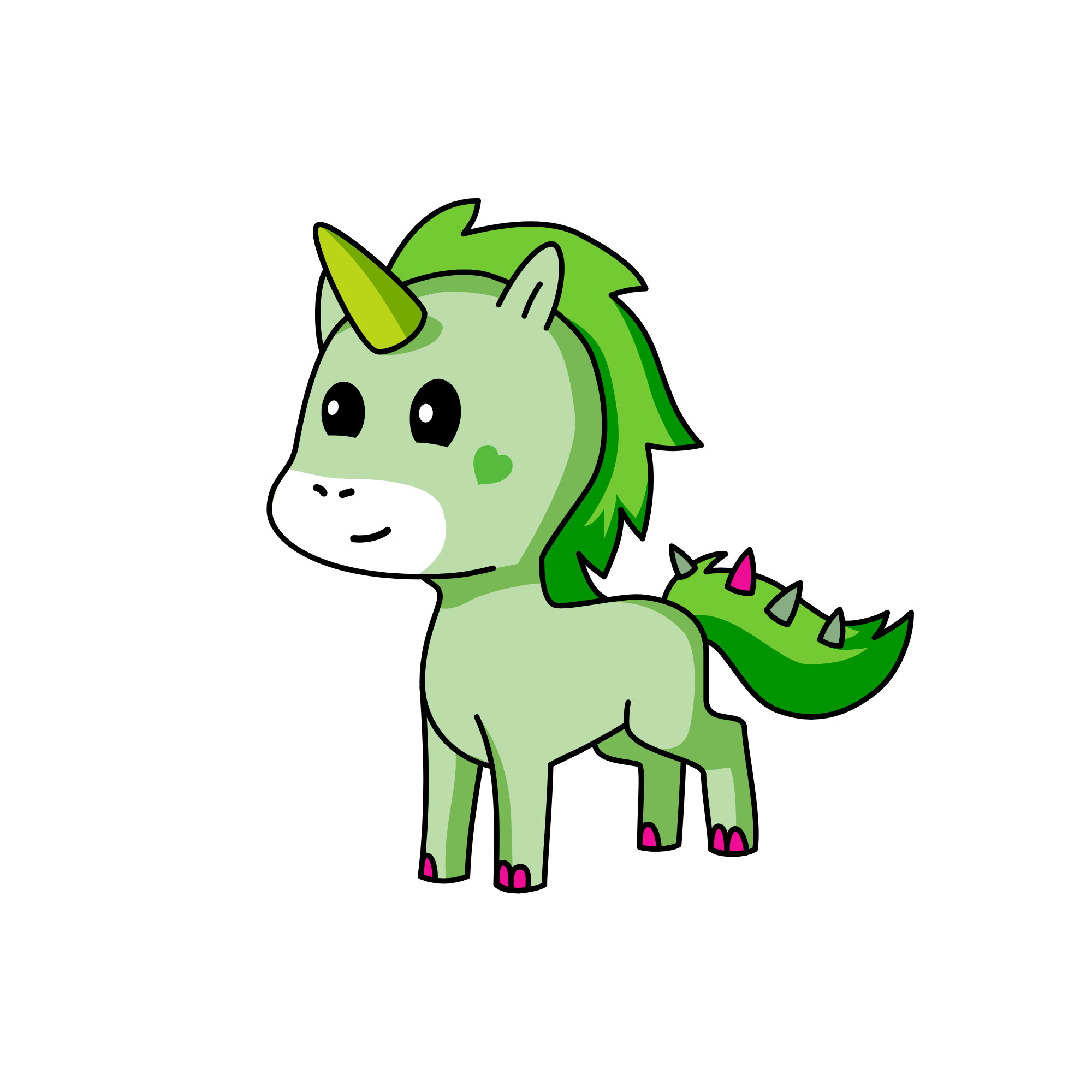Dragocorn, the unicorn