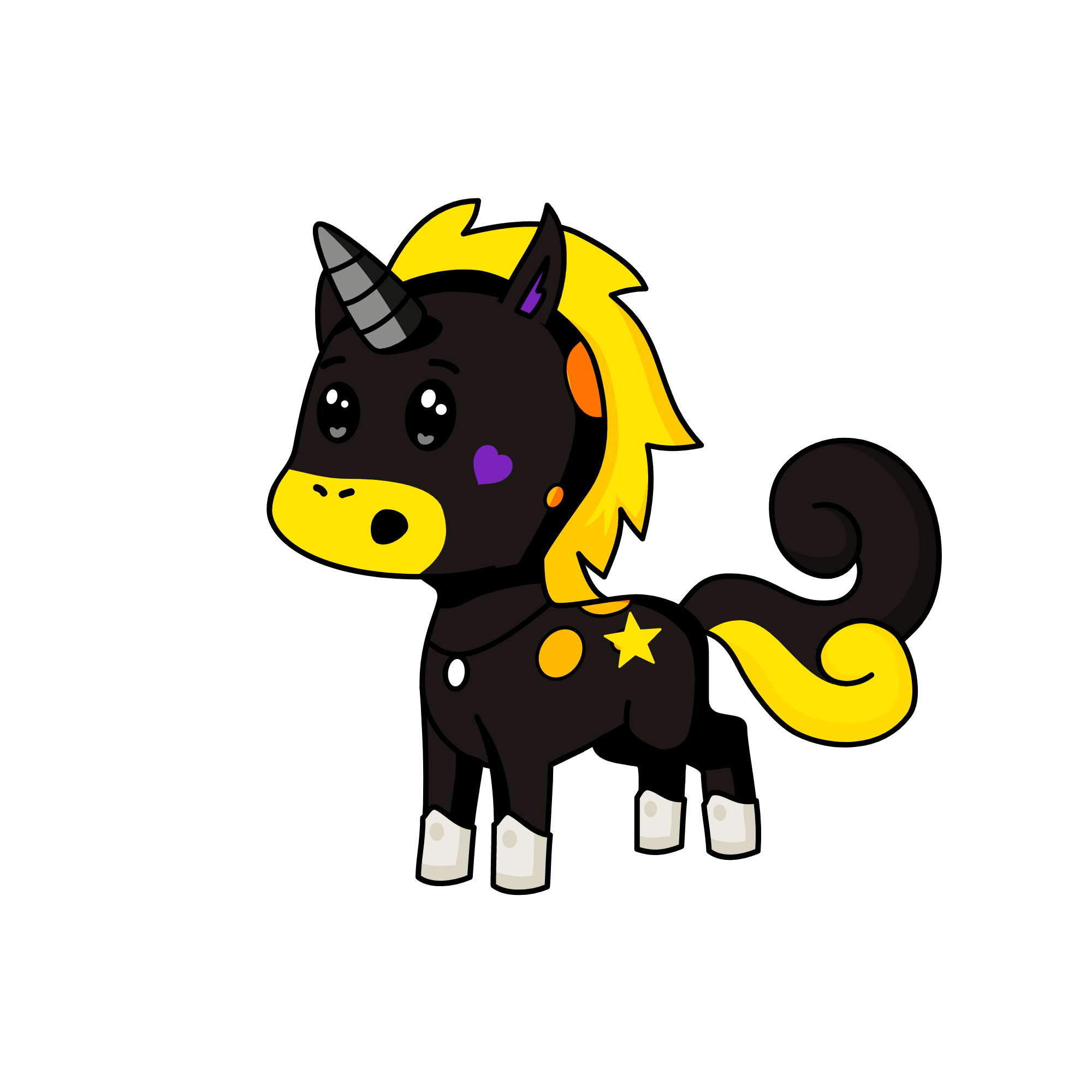 Stella, the unicorn