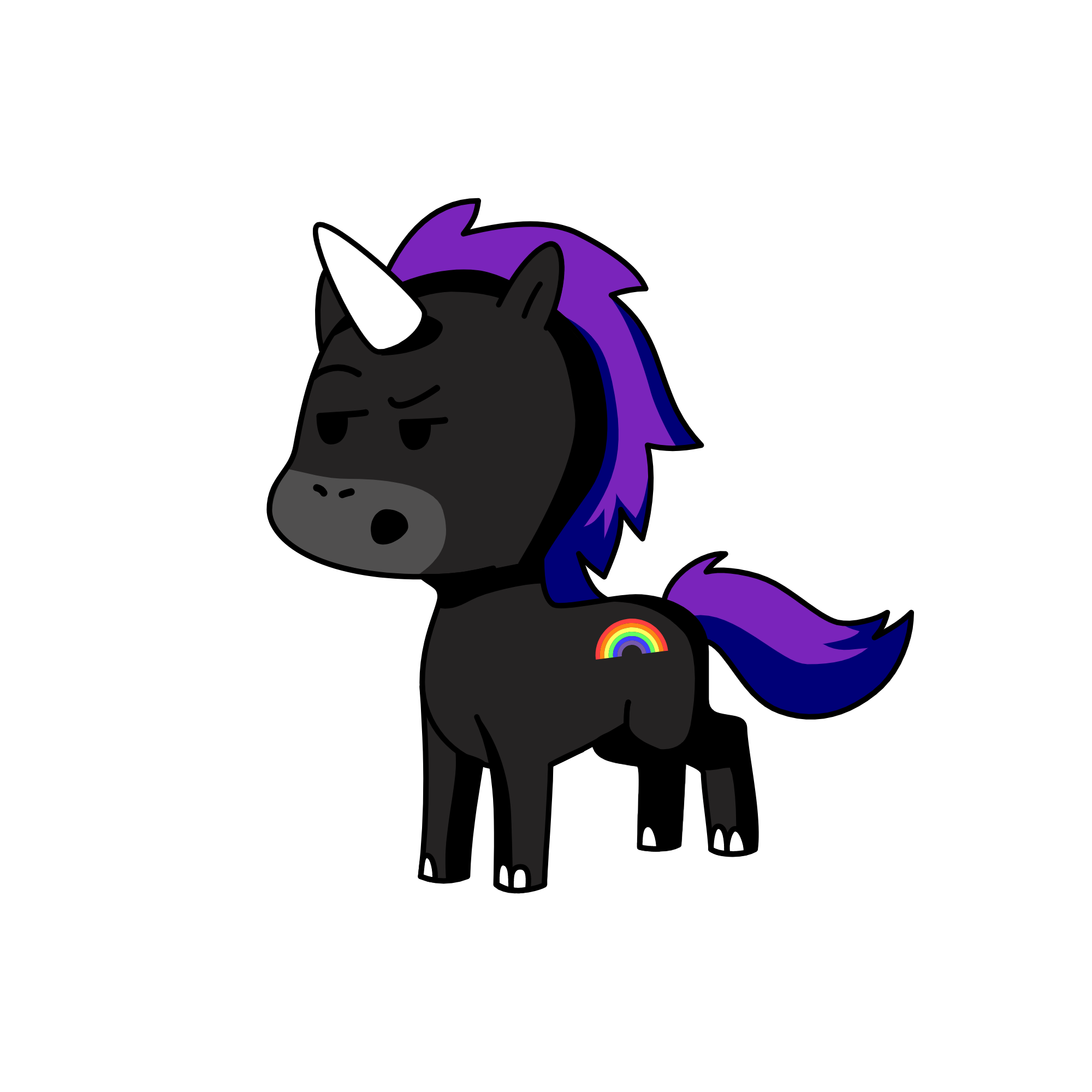 l, the unicorn