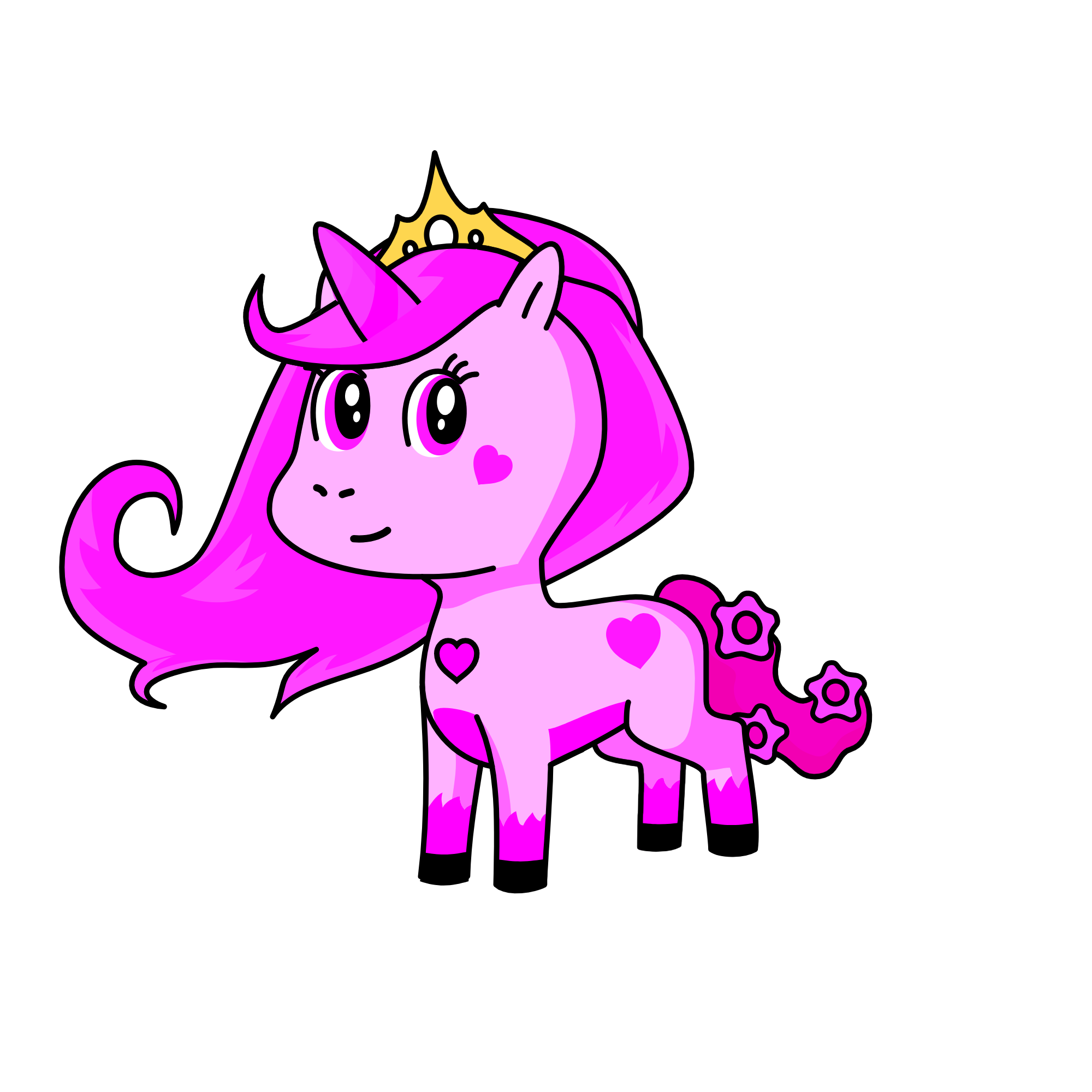 Sasha, the unicorn