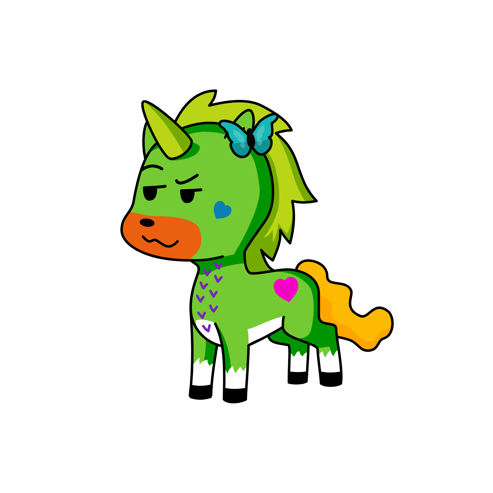 Alyssa, the unicorn