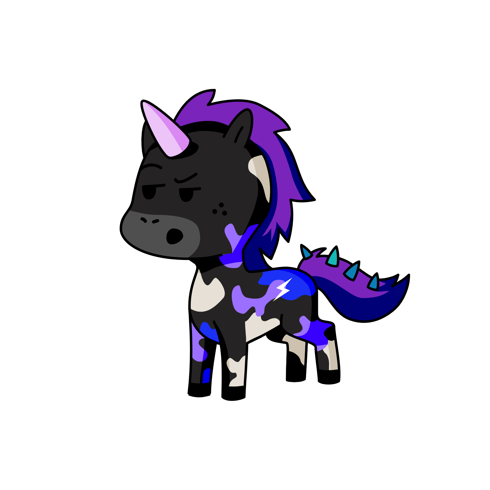 Joan, the unicorn