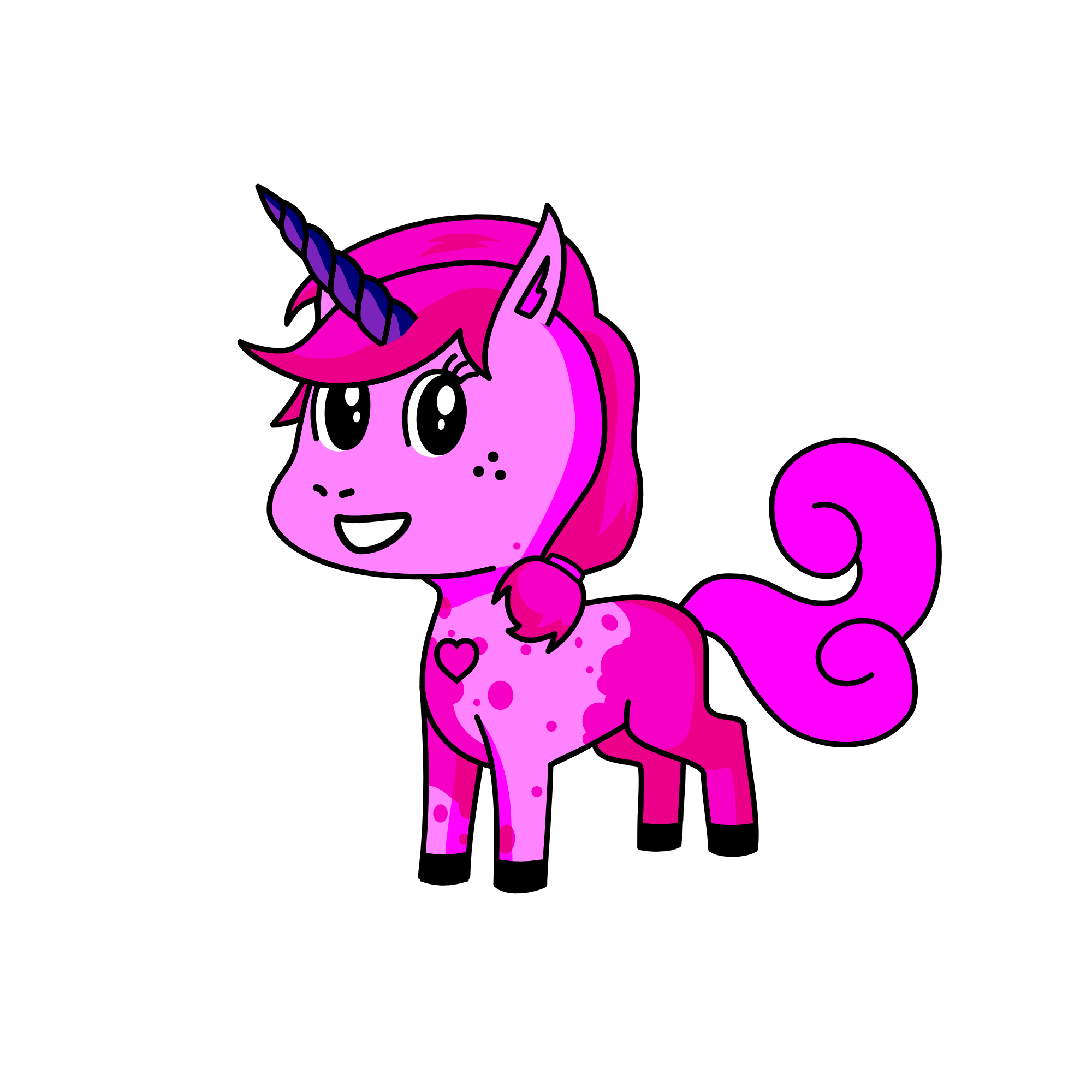 Spinel from steven universe, the unicorn
