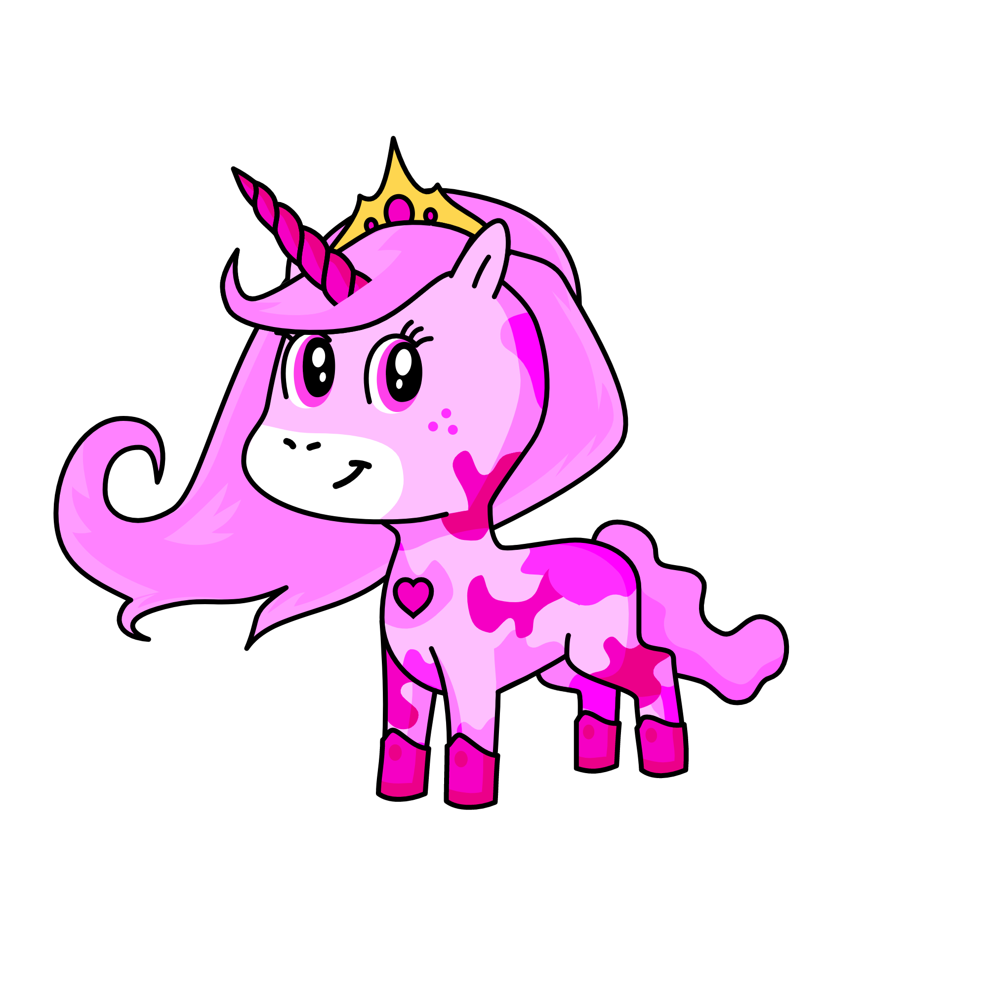 Ali/Warrior princess, the unicorn