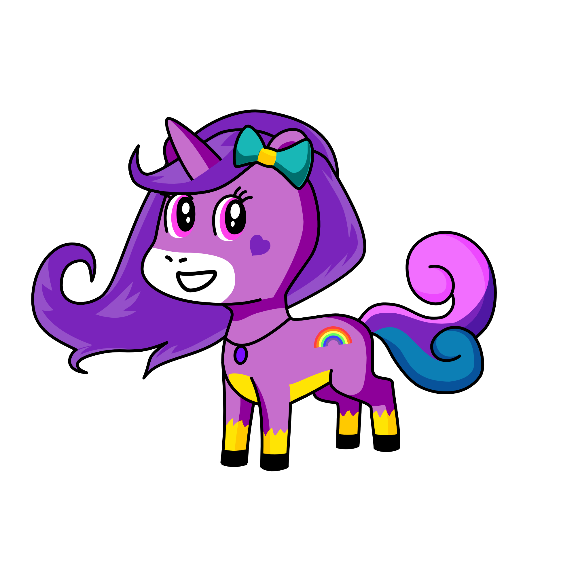 mimilulu, the unicorn