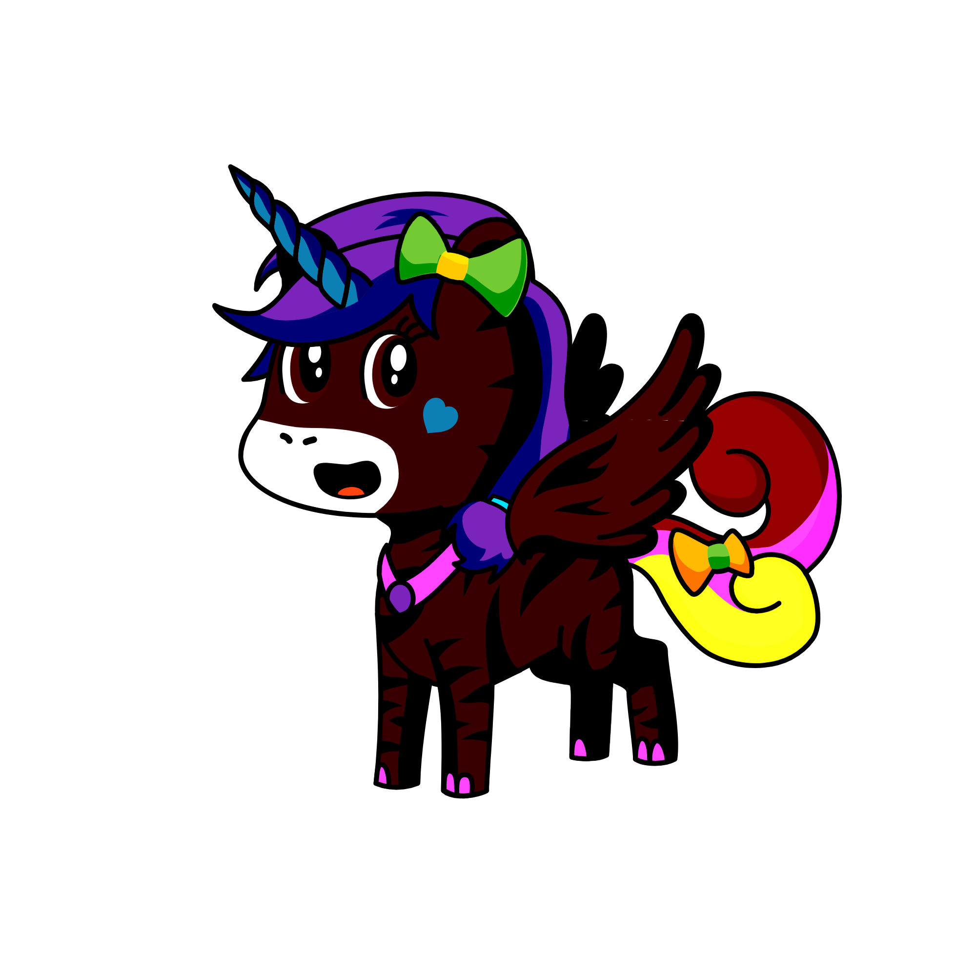 stephanie which is me, the unicorn