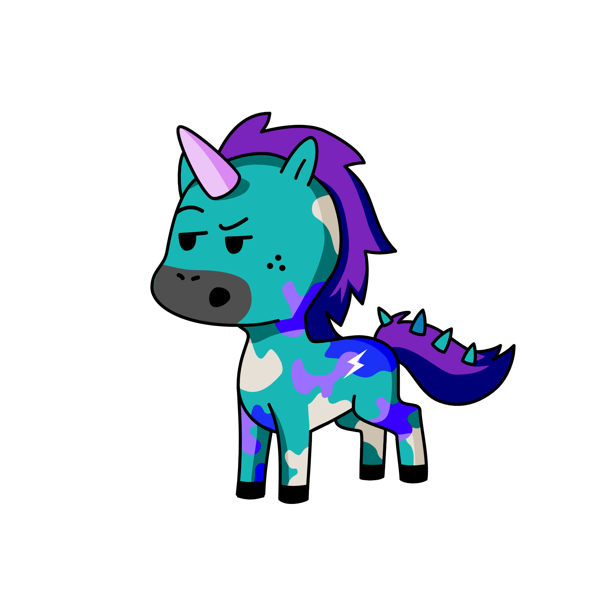 Joan, the unicorn