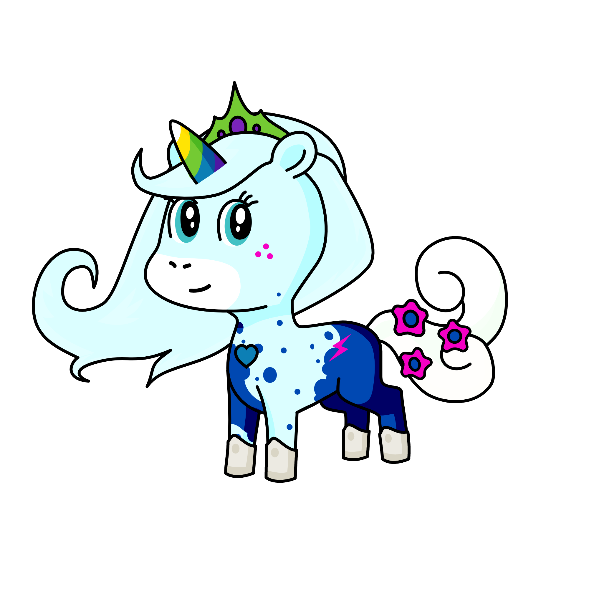 Luna, the unicorn