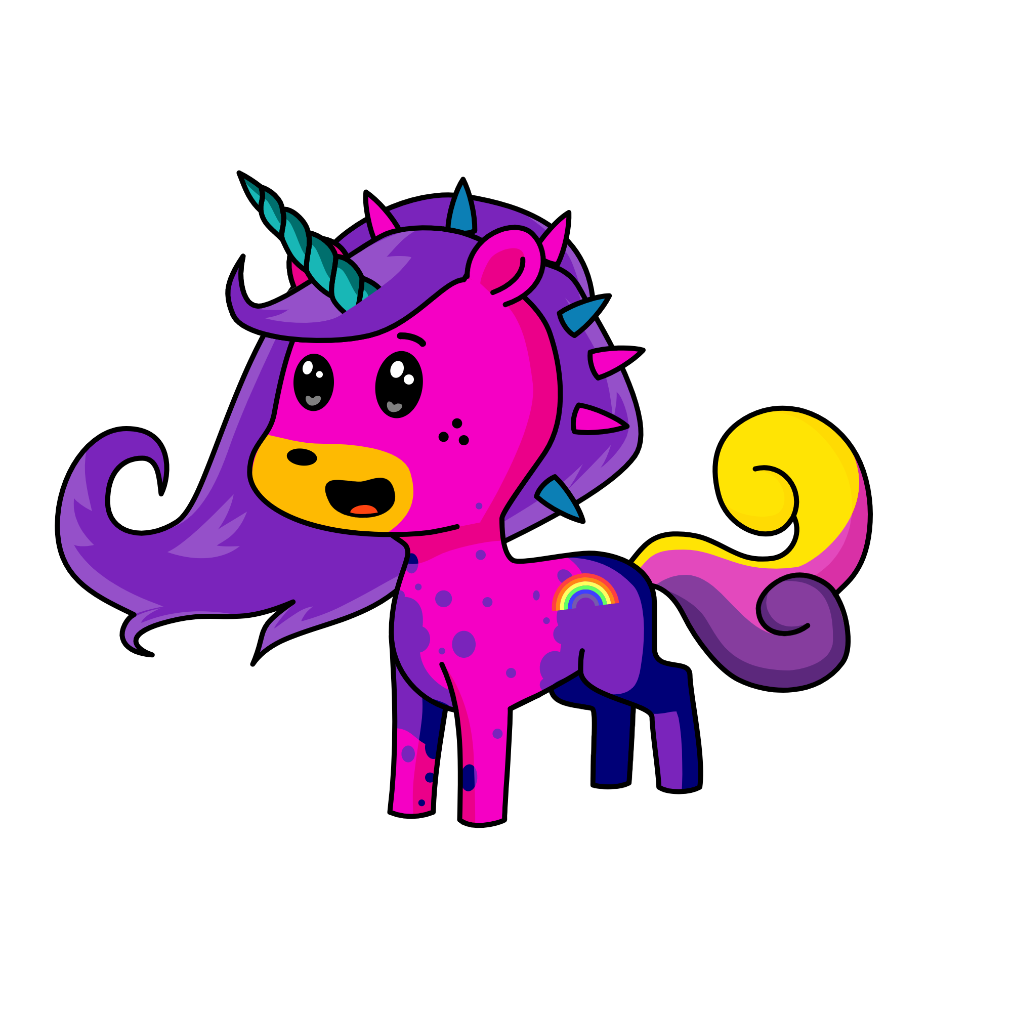 RainbowHearts And Magic, the unicorn