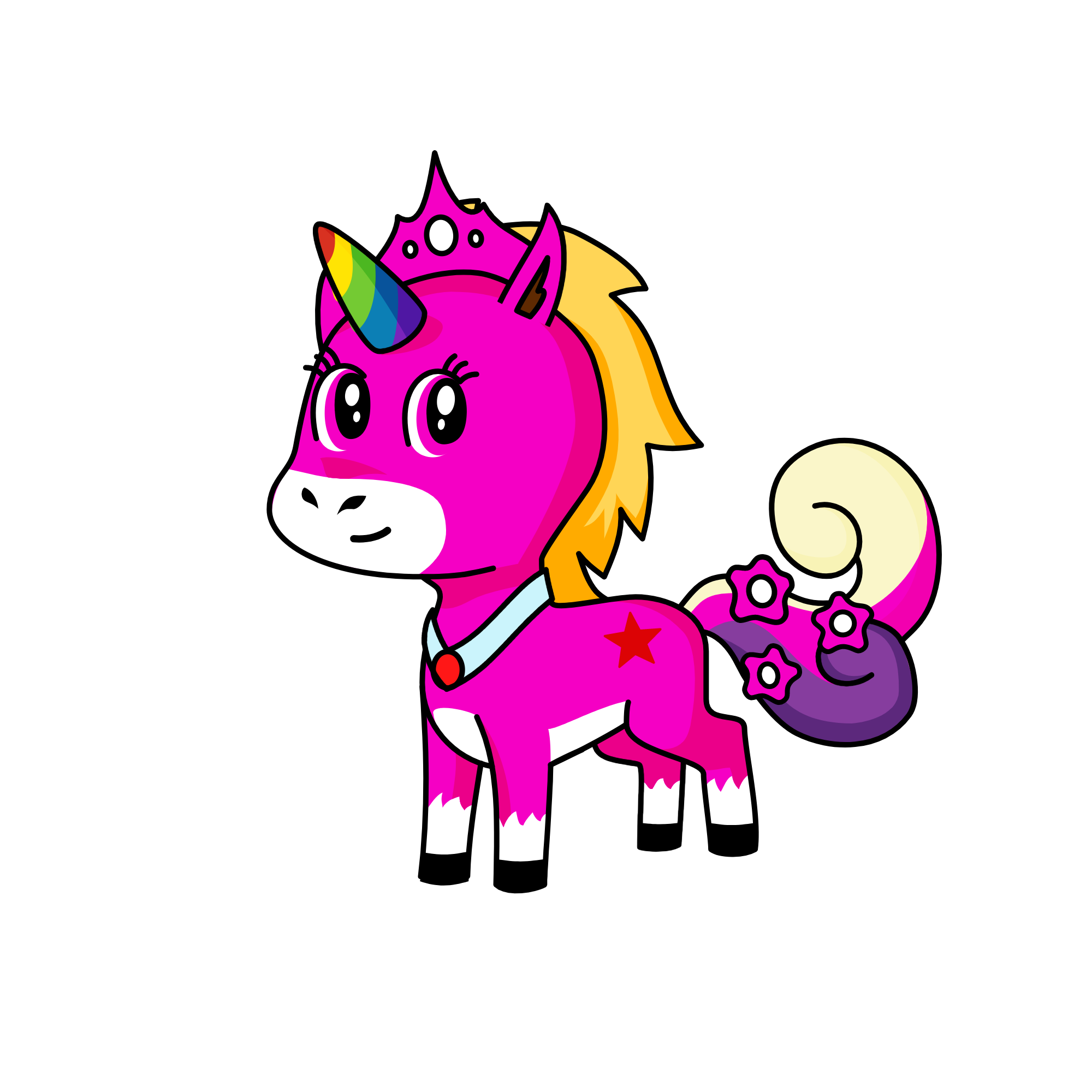 Luna, the unicorn