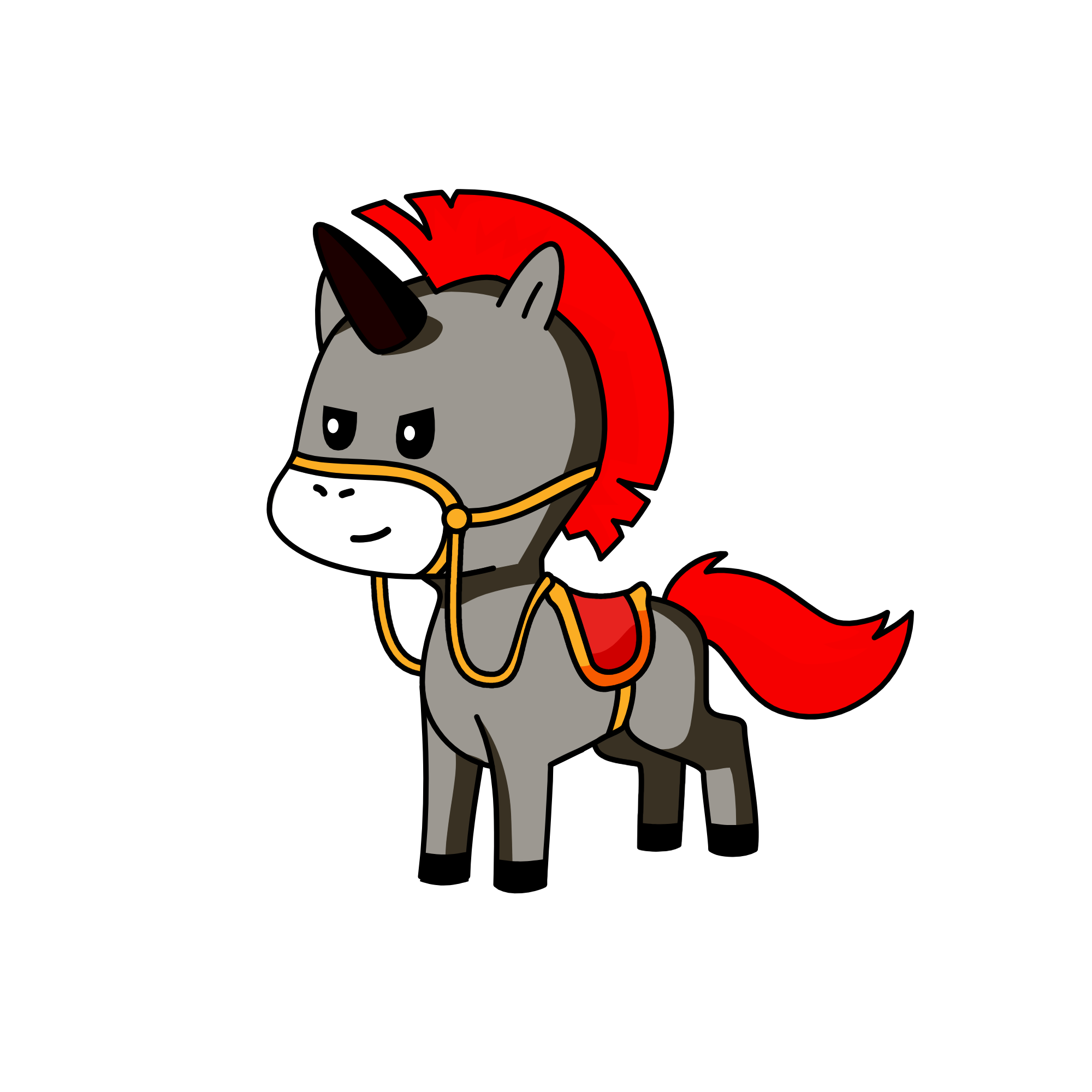Hunter, the unicorn