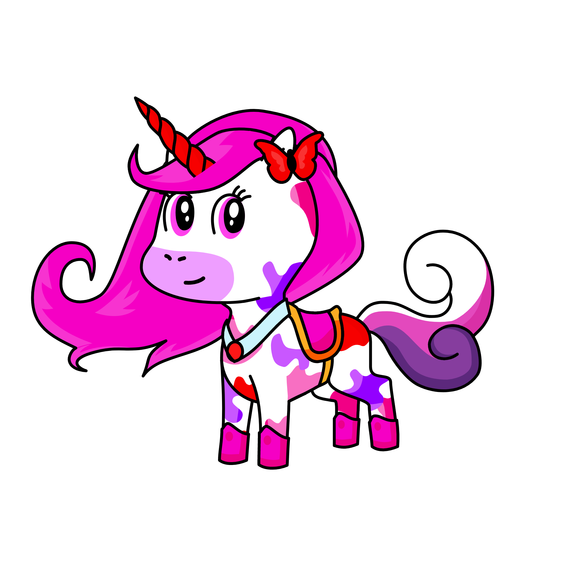 Love, the unicorn