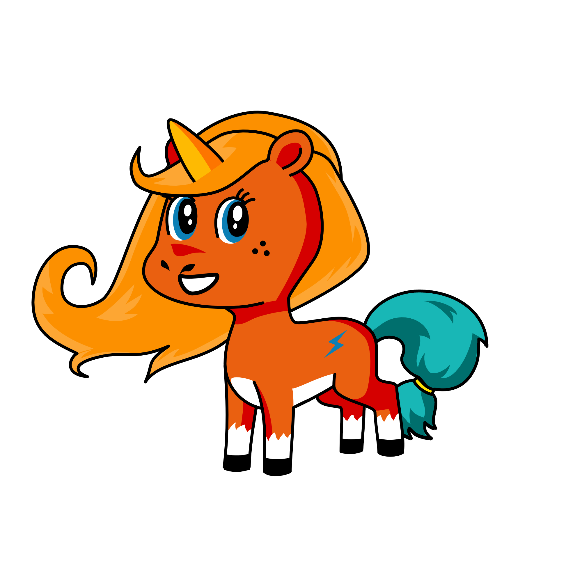 caliente, the unicorn