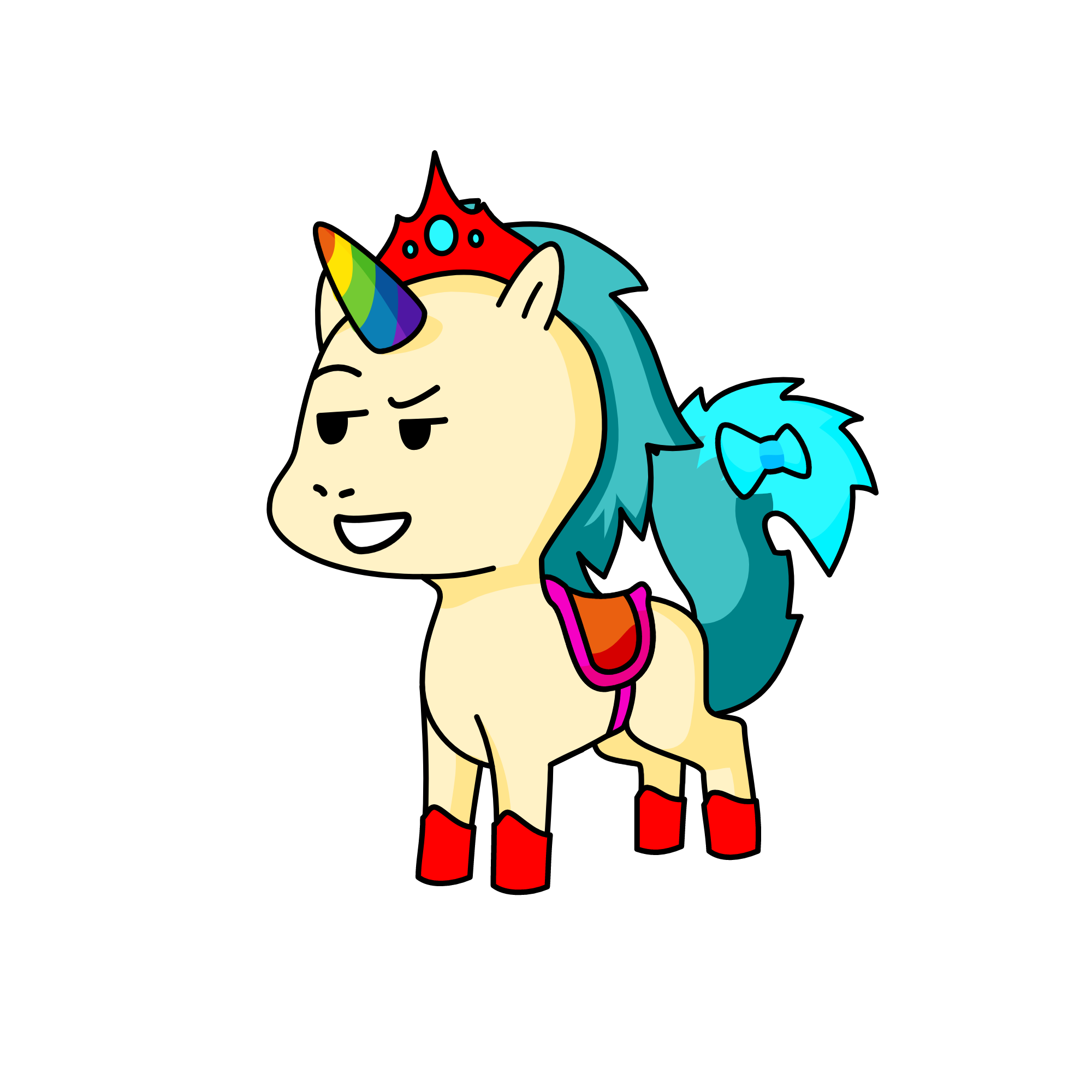 boy friend, the unicorn