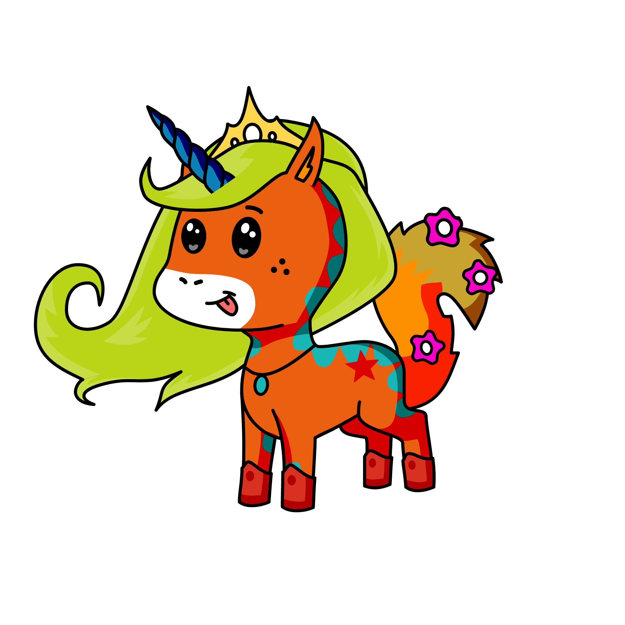 fofuxo, the unicorn