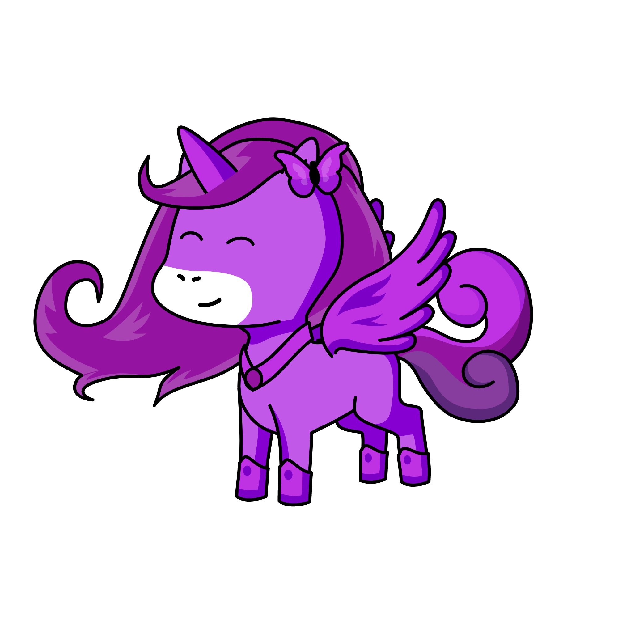 Violeta, the unicorn