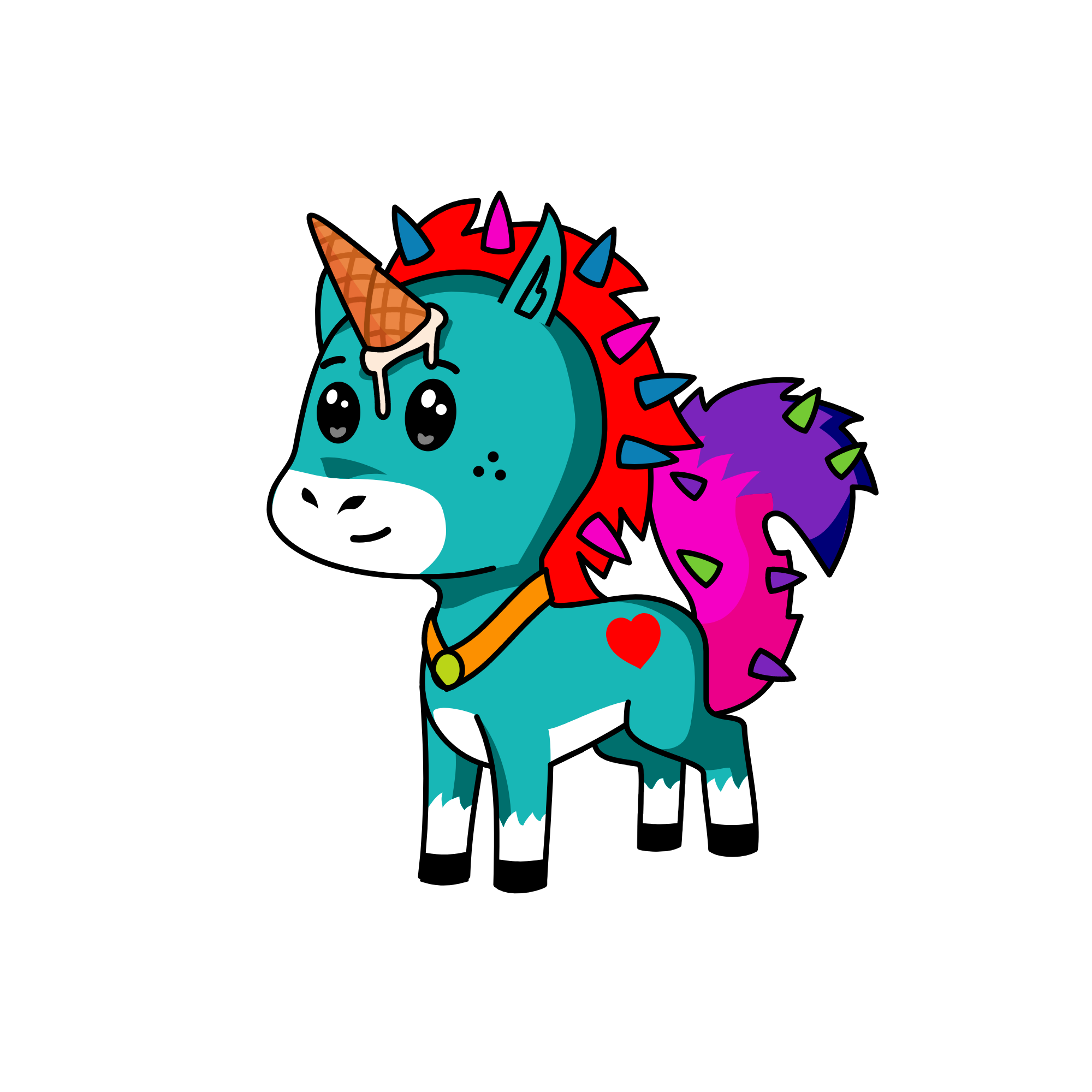 siadow, the unicorn