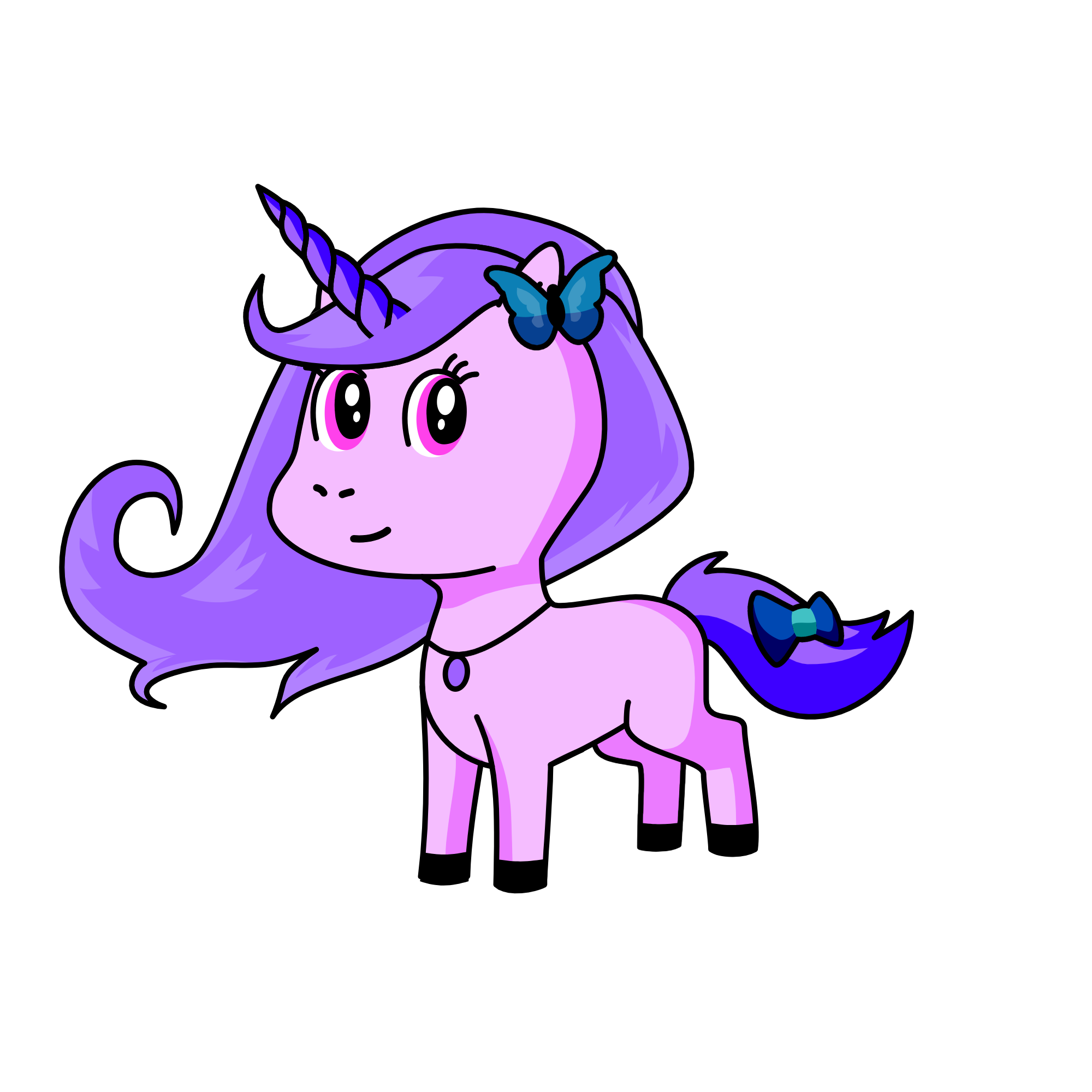 cotton candy , the unicorn
