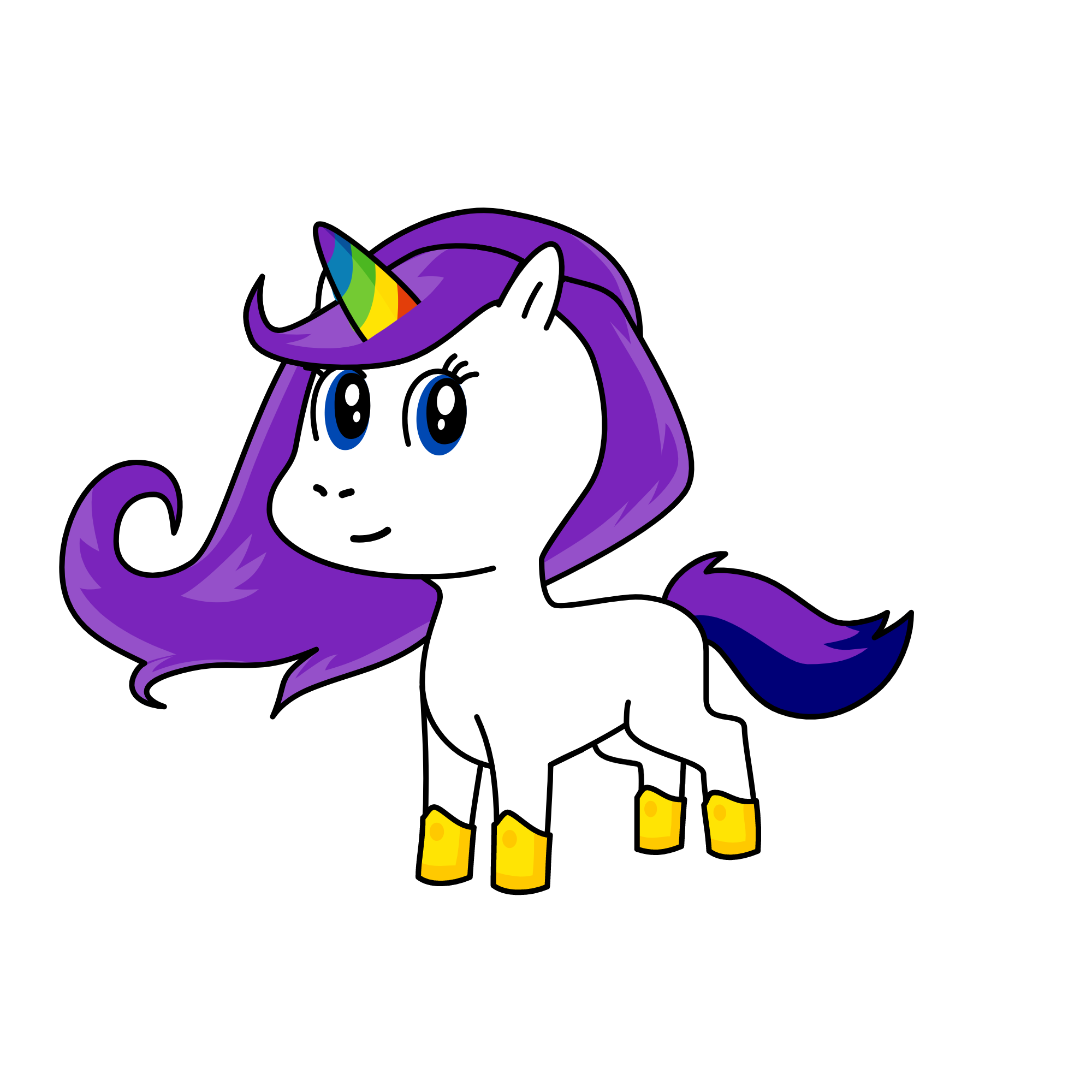 Reyline, the unicorn