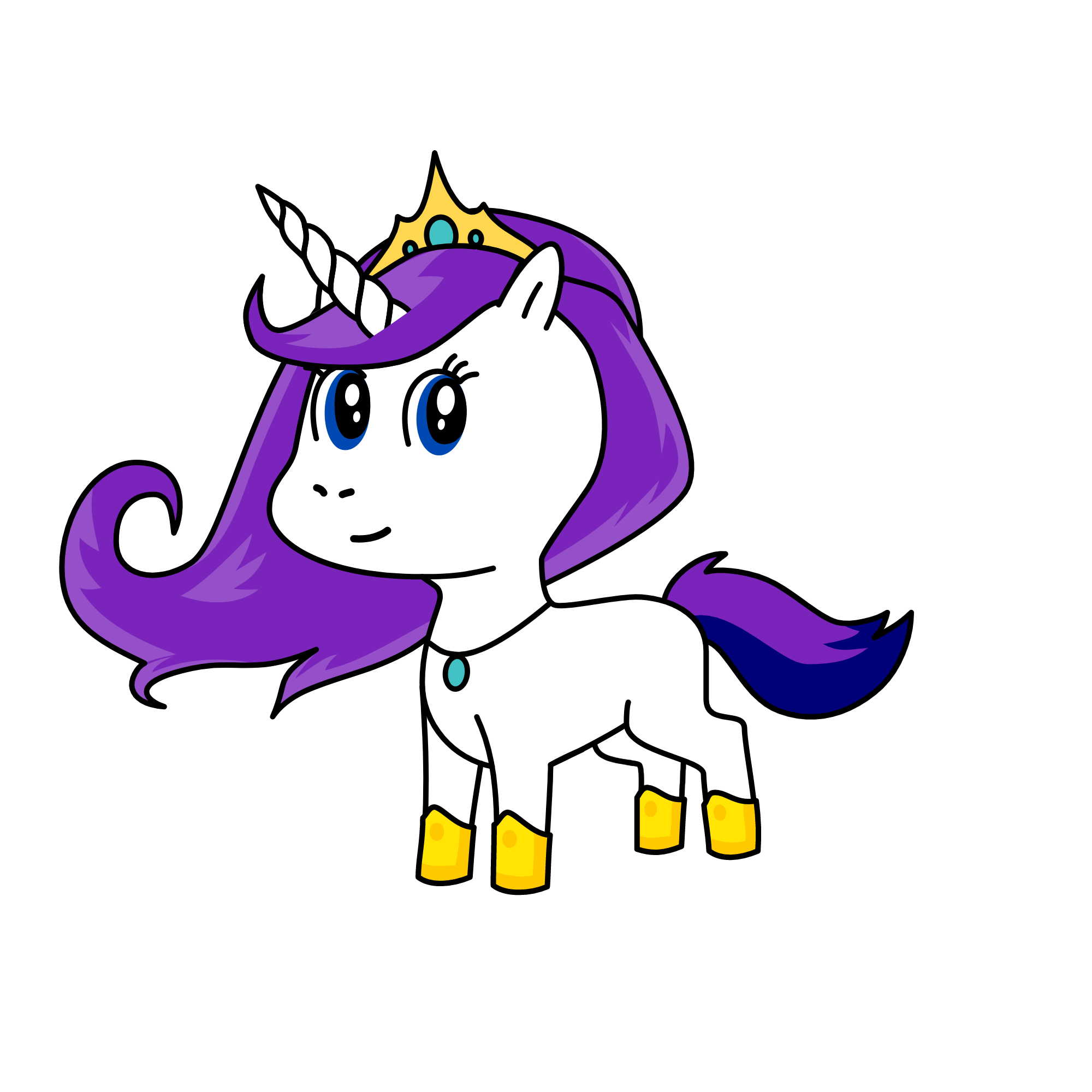 Reagan, the unicorn